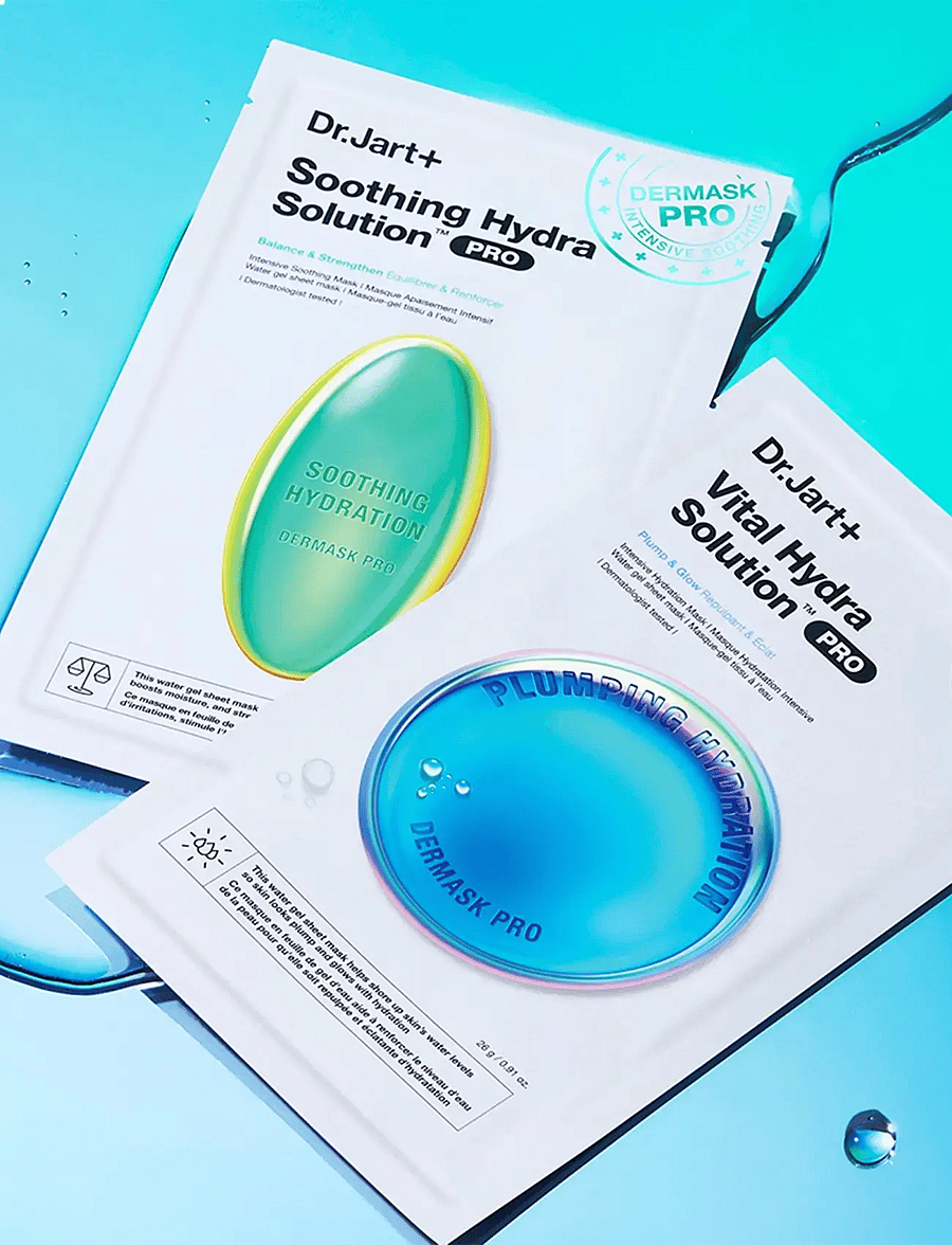 Dr.Jart+ - Dermask Soothing Hydra Solution Pro - sheet masks - clear - 4