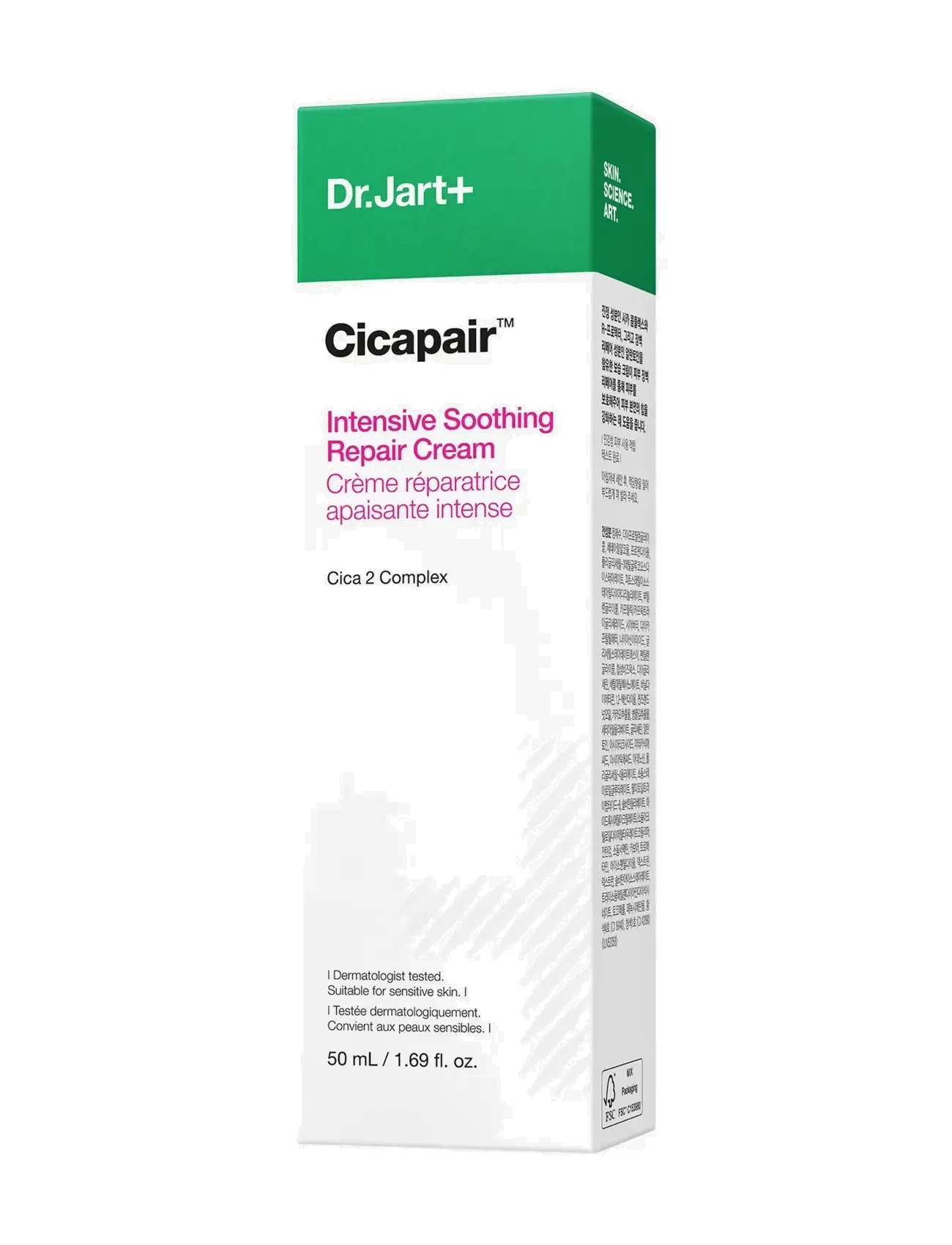 Dr.Jart+ - Cicapair Intensive Soothing Repair Cream - dagcremer - clear - 4