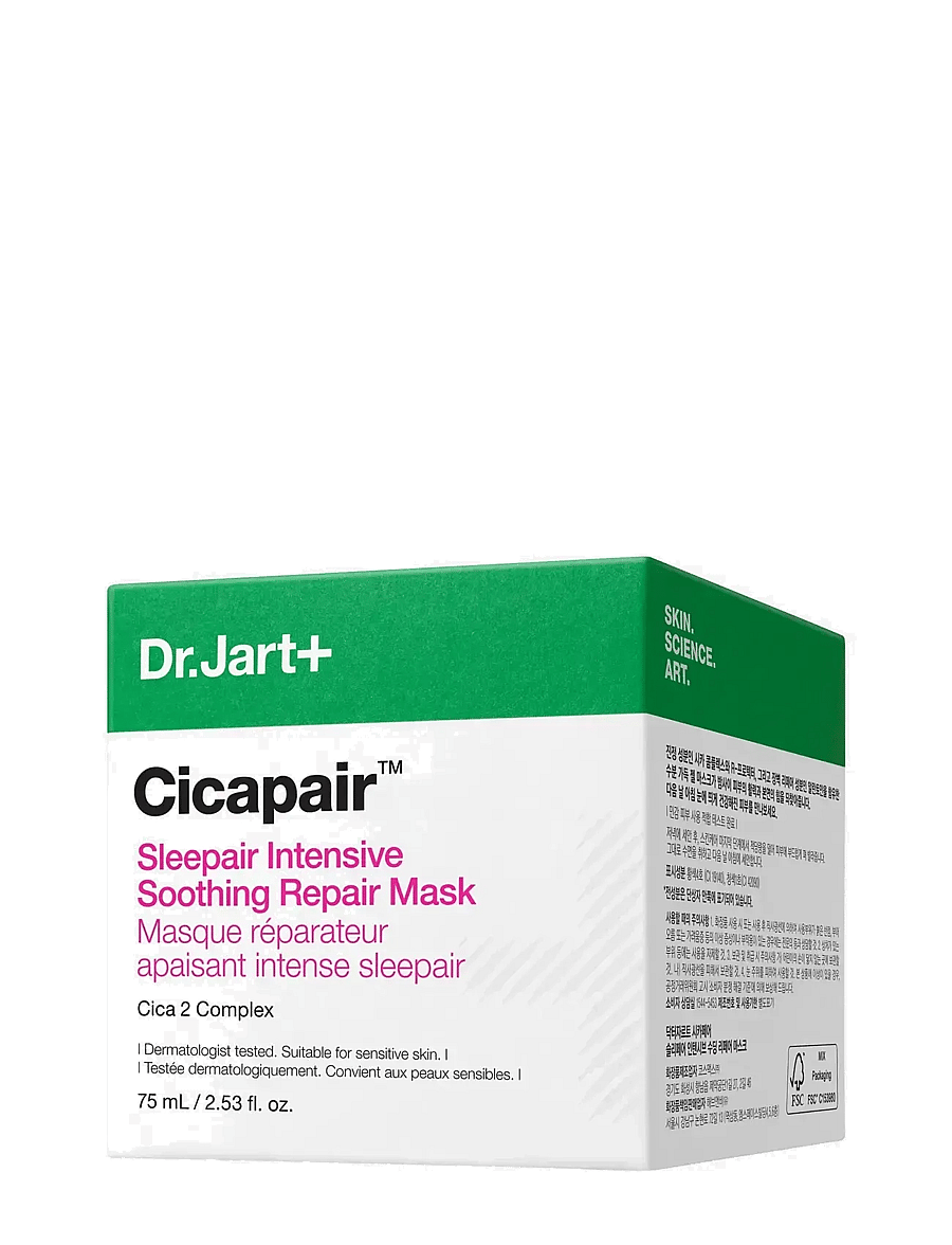 Dr.Jart+ - Cicapair Sleepair Intensive Soothing Repair Mask - detox masker - clear - 3
