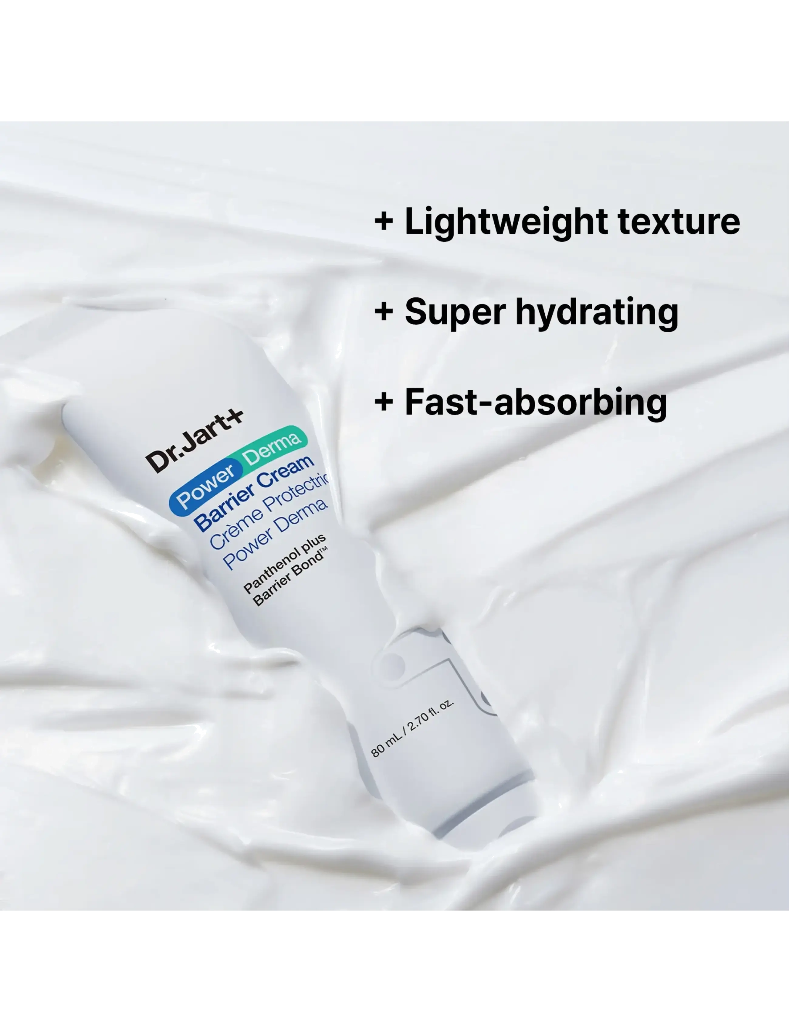 Dr.Jart+ - Power Derma Barrier Cream - fuktkrämer - clear - 4