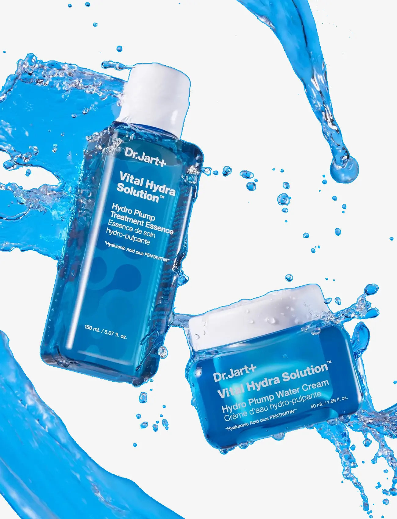 Dr.Jart+ - Vital Hydra Solution Hydro Plump Water Cream - dagcremer - clear - 2