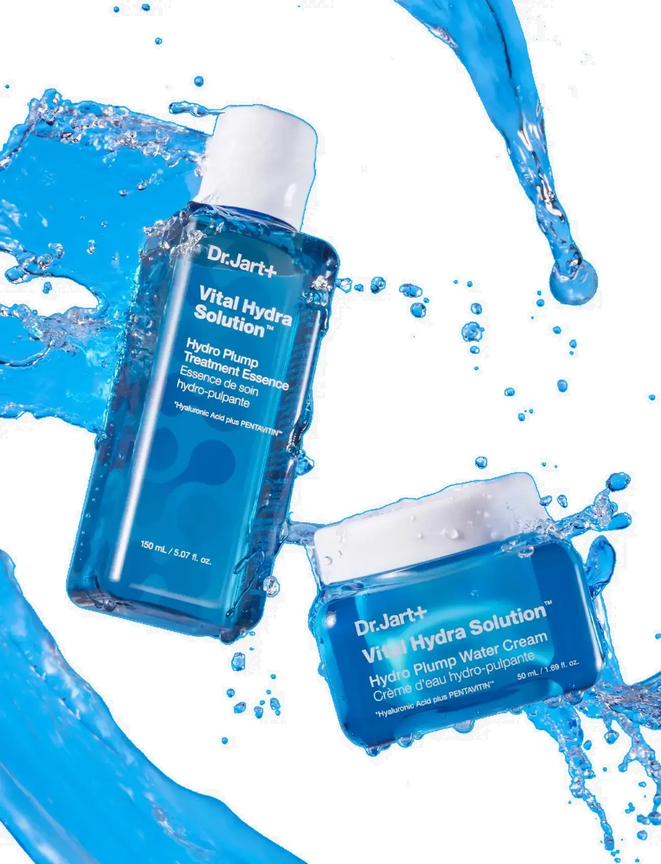 Dr.Jart+ - Vital Hydra Solution Hydro Plump Water Cream - dagcremer - clear - 2