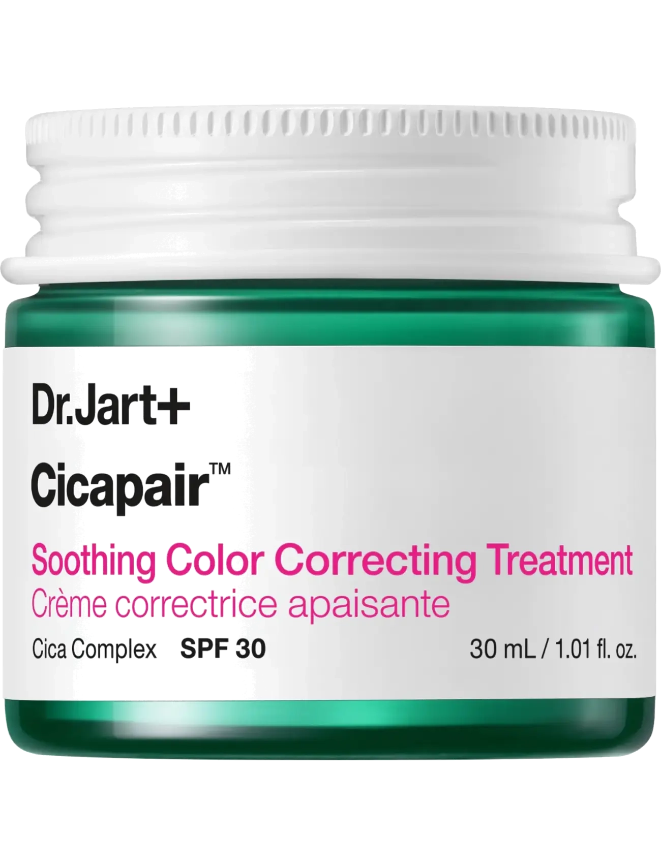 Dr.Jart+ Cicapair Soothing Color Correcting Treatment Spf 30, Day Cremes, Nude, Str: 30 ML