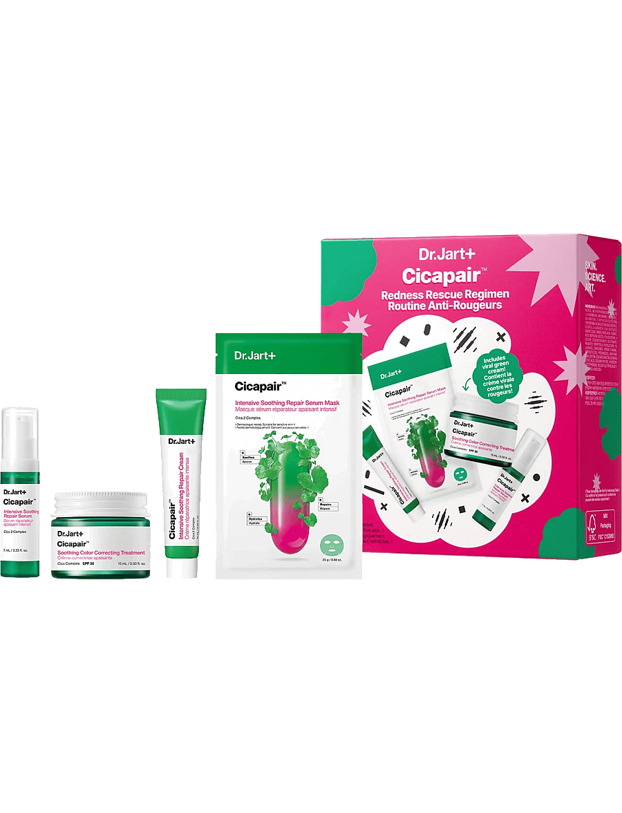 Dr.Jart+ - Cicapair Redness Rescue Regimen - gåvoset - clear - 0
