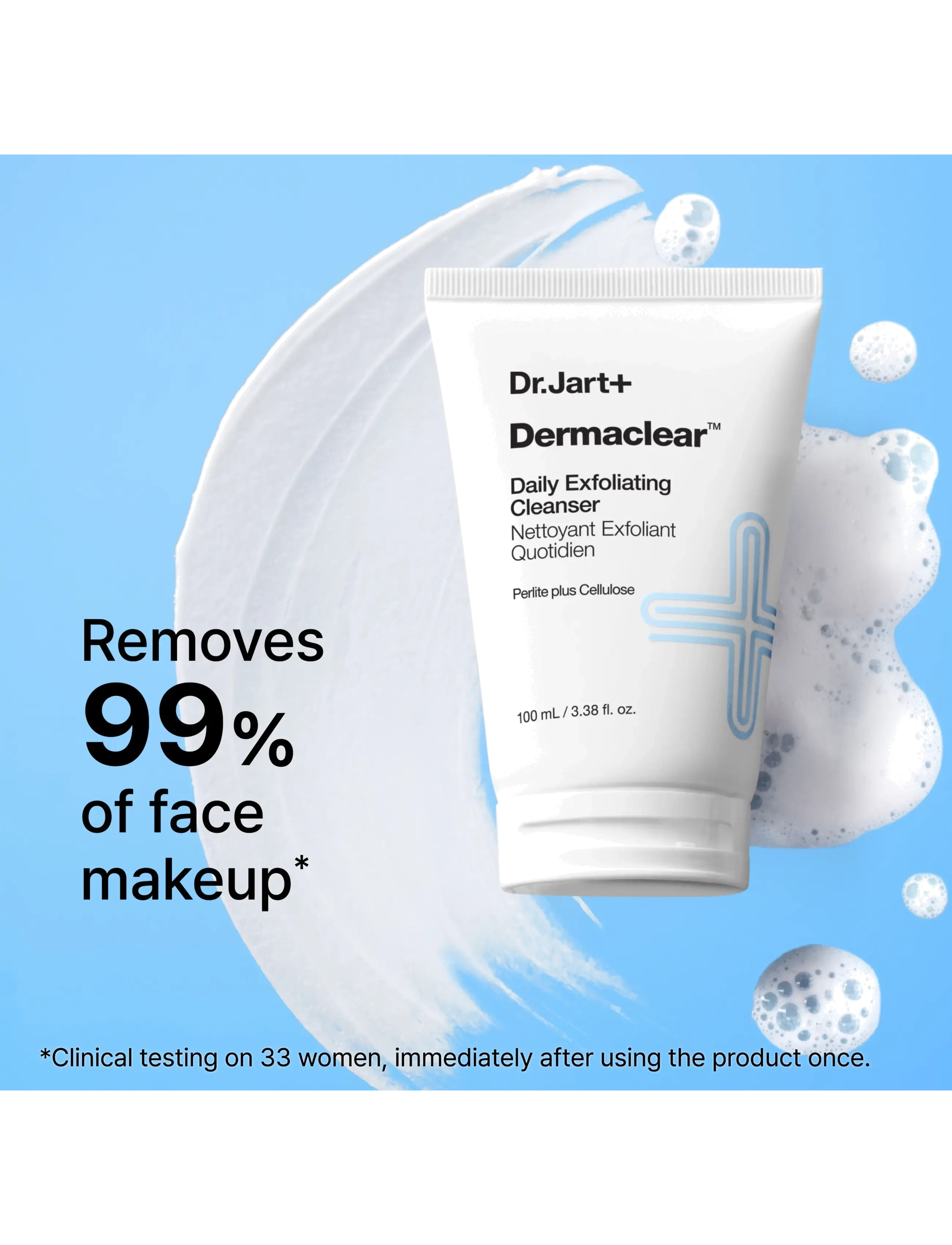 Dr.Jart+ - Dermaclear Daily Exfoliating Cleanser - rengöringsgel - no color - 3