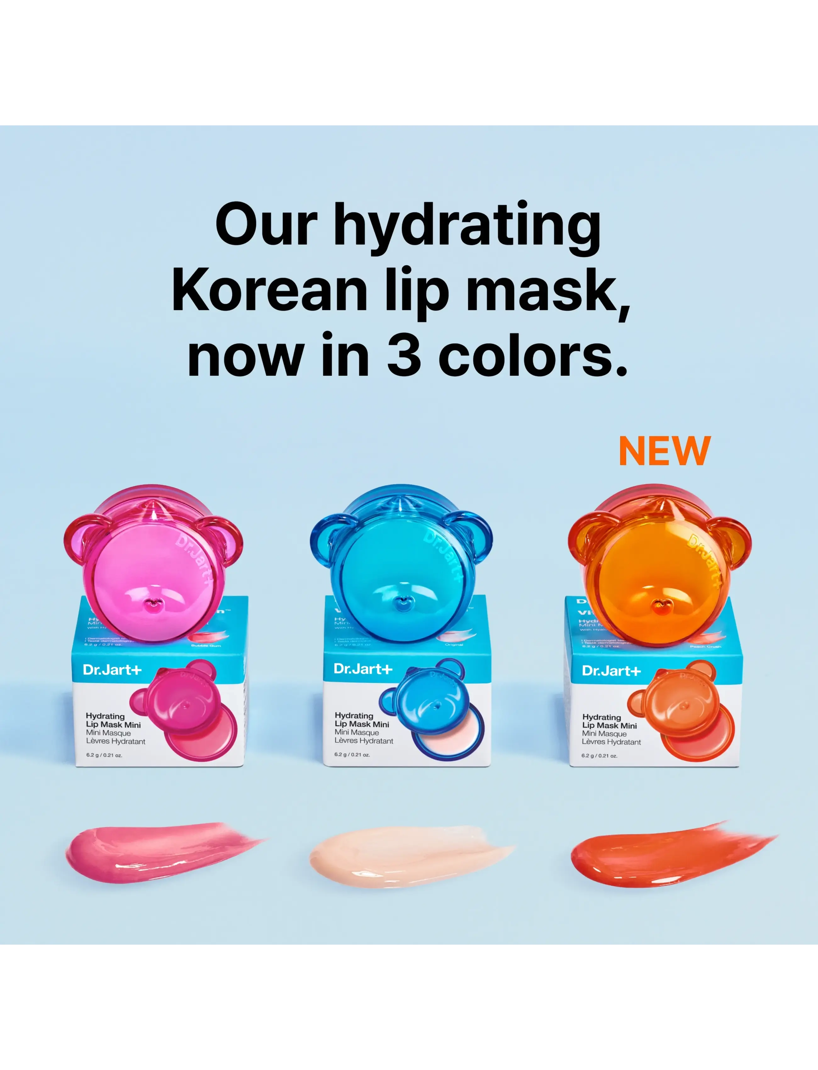 Dr.Jart+ - Vital Hydra Solution Hydrating Lip Mask Mini - läppmasker - peach crush - 4