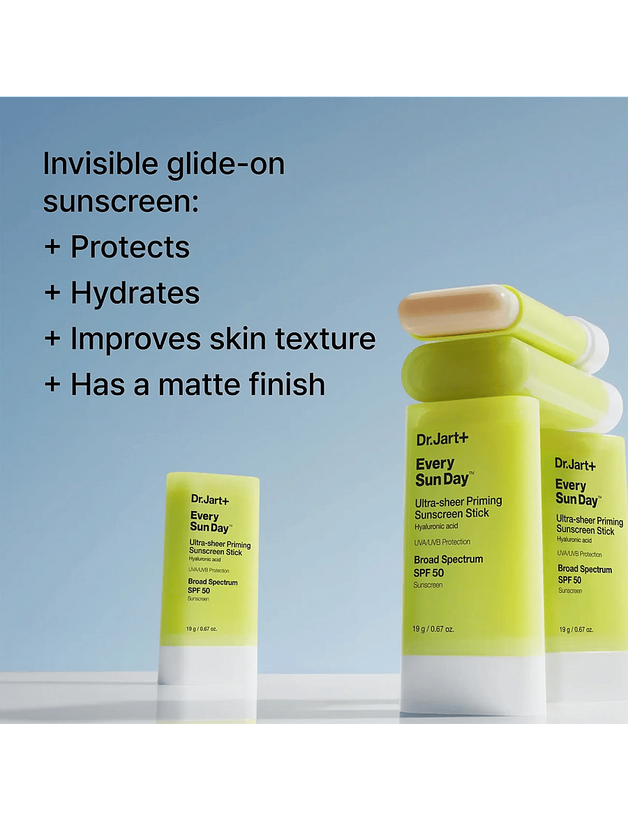 Dr.Jart+ - Every Sun Day Ultra-sheer Priming Sunscreen Stick SPF 50 - til ansigtet - clear - 1