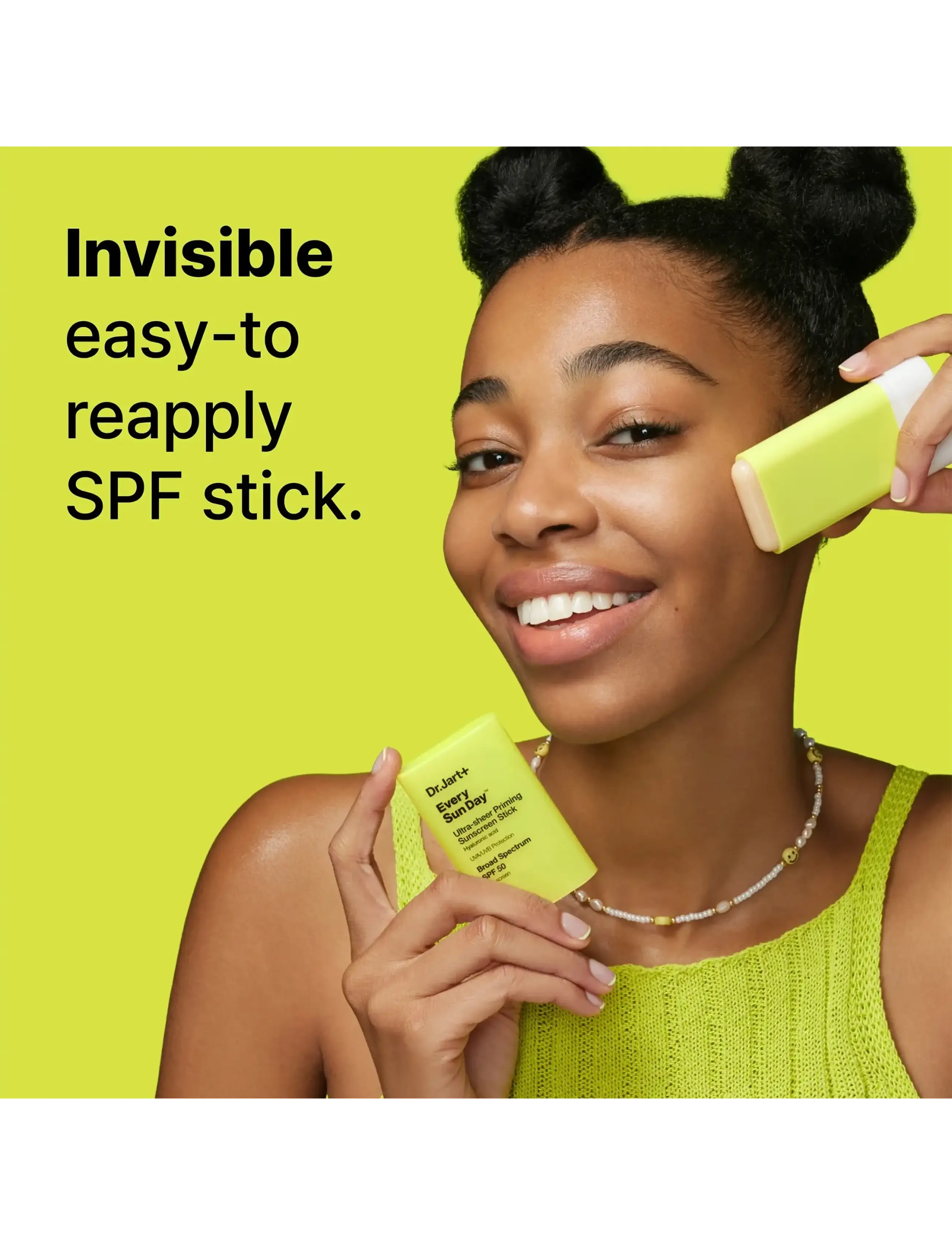 Dr.Jart+ - Every Sun Day Ultra-sheer Priming Sunscreen Stick SPF 50 - til ansigtet - clear - 3