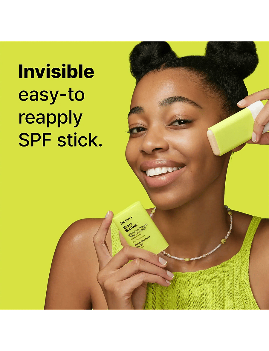 Dr.Jart+ - Every Sun Day Ultra-sheer Priming Sunscreen Stick SPF 50 - til ansigtet - clear - 3