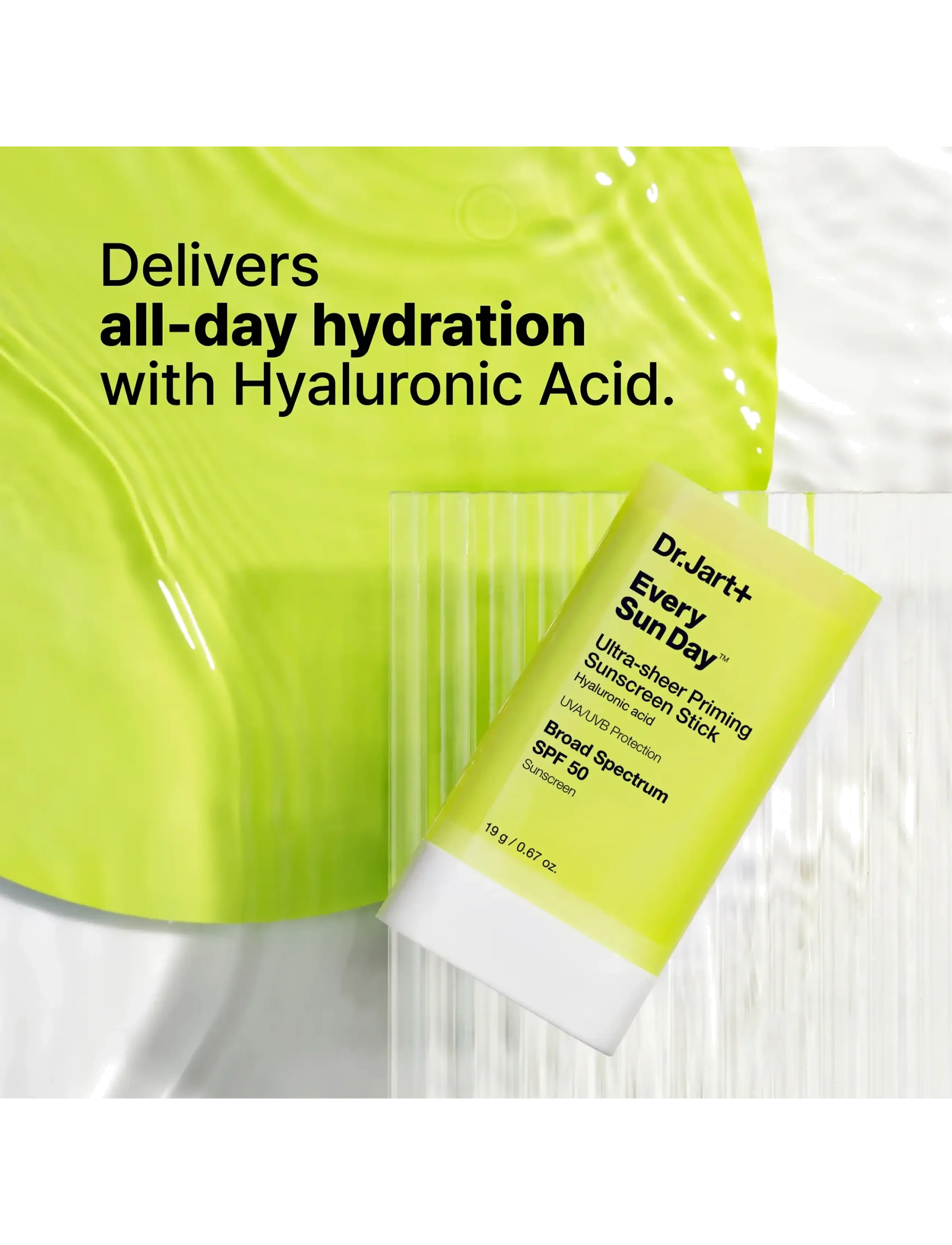 Dr.Jart+ - Every Sun Day Ultra-sheer Priming Sunscreen Stick SPF 50 - til ansigtet - clear - 4
