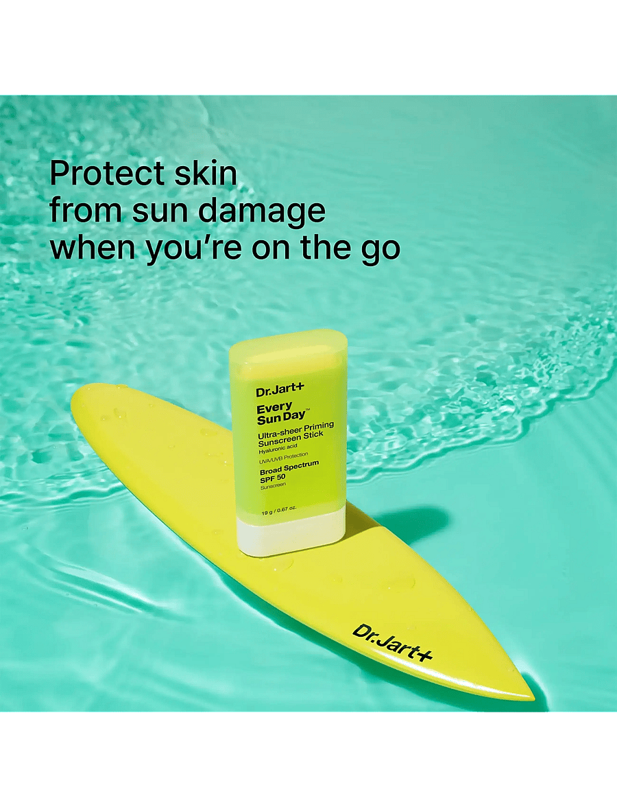 Dr.Jart+ - Every Sun Day Ultra-sheer Priming Sunscreen Stick SPF 50 - til ansigtet - clear - 5