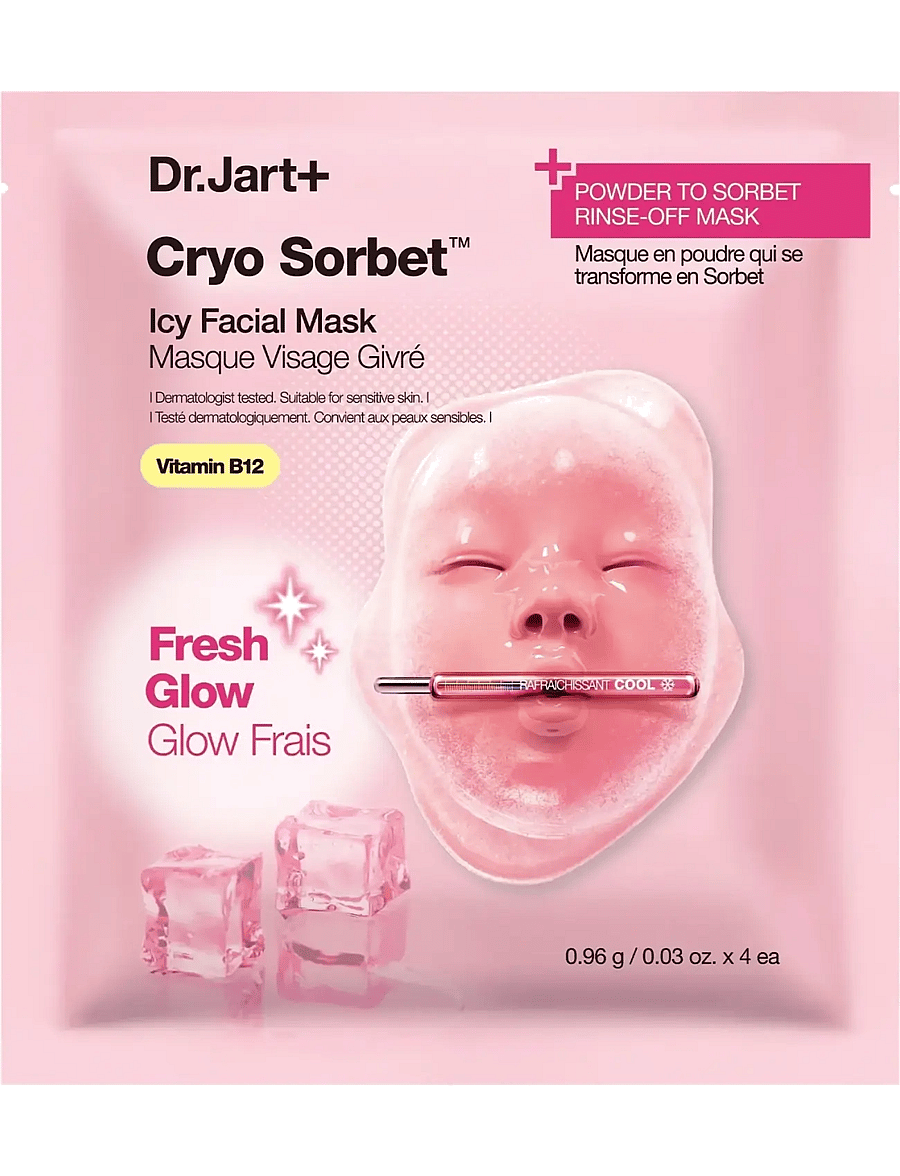 Dr.Jart+ - Cryo Sorbet Icy Facial Mask - sheet masks - clear - 0