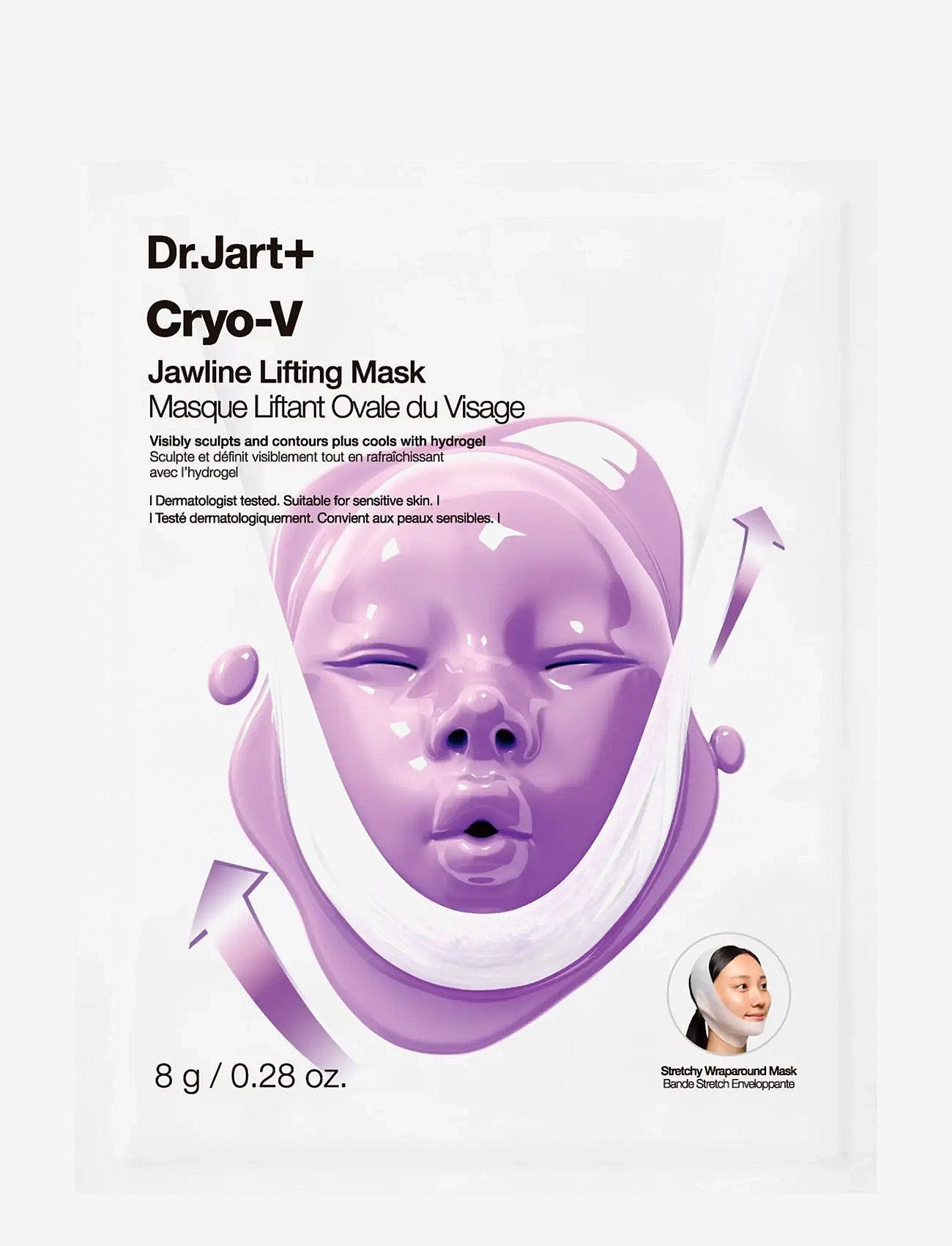 Dr.Jart+ Cryo V-Sculpt Jawline Lifting Mask - Nude - 8 G