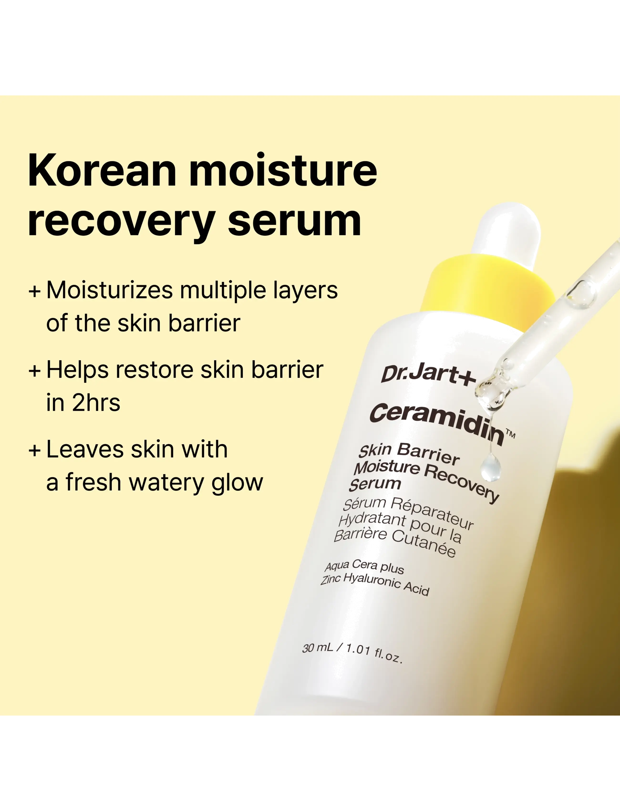 Dr.Jart+ - Ceramidin Skin Barrier Moisture Recovery Serum - serum - no color - 5