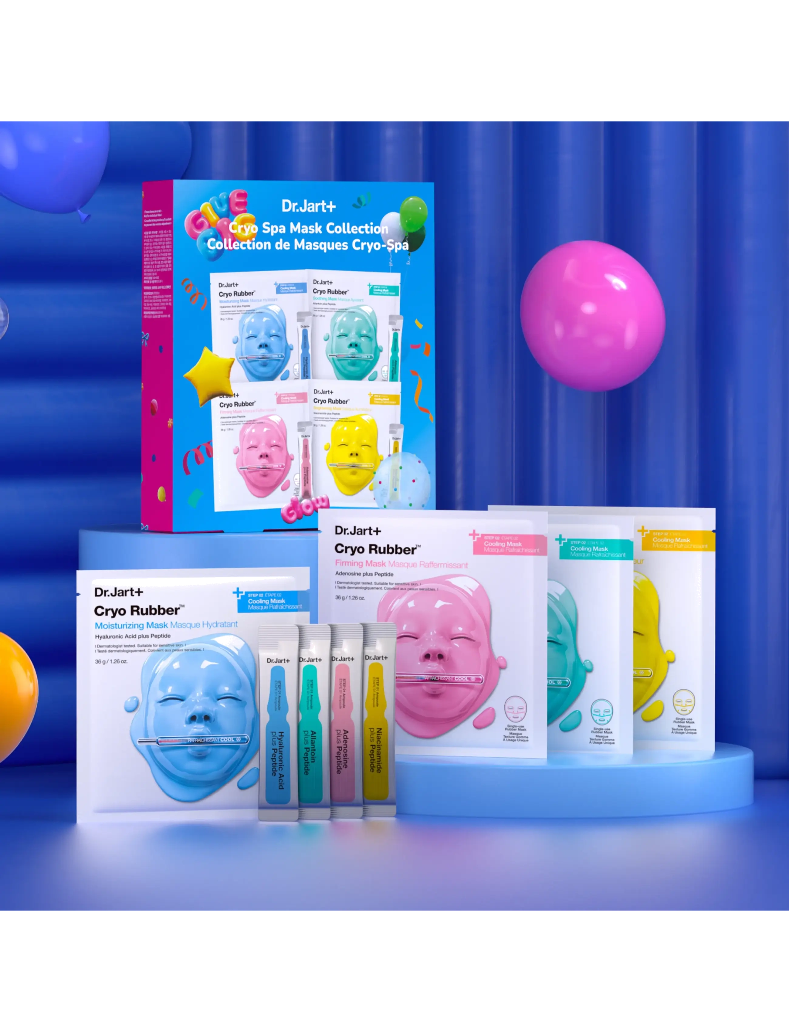 Dr.Jart+ - Cryo Spa Mask Collection - gåvoset - no color - 1