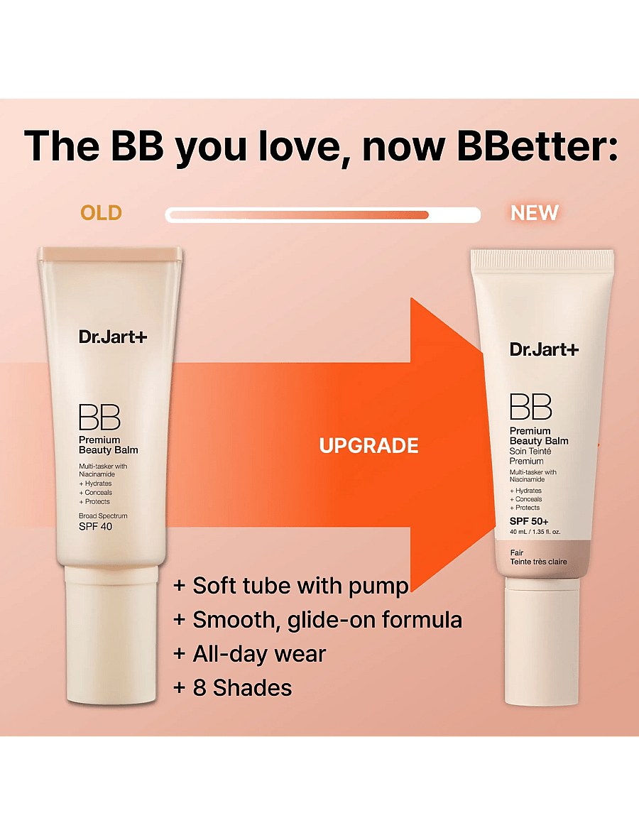 Dr.Jart+ - Premium Beauty Balm SPF50 - för ansiktet - 3.5 tan - 1