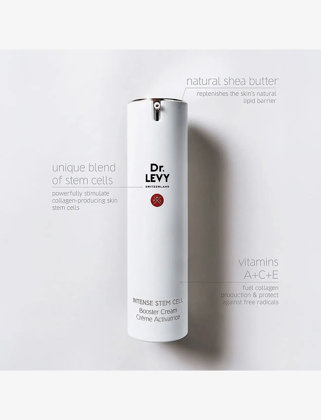 Dr. Levy - Booster Cream - fuktkrämer - white - 3