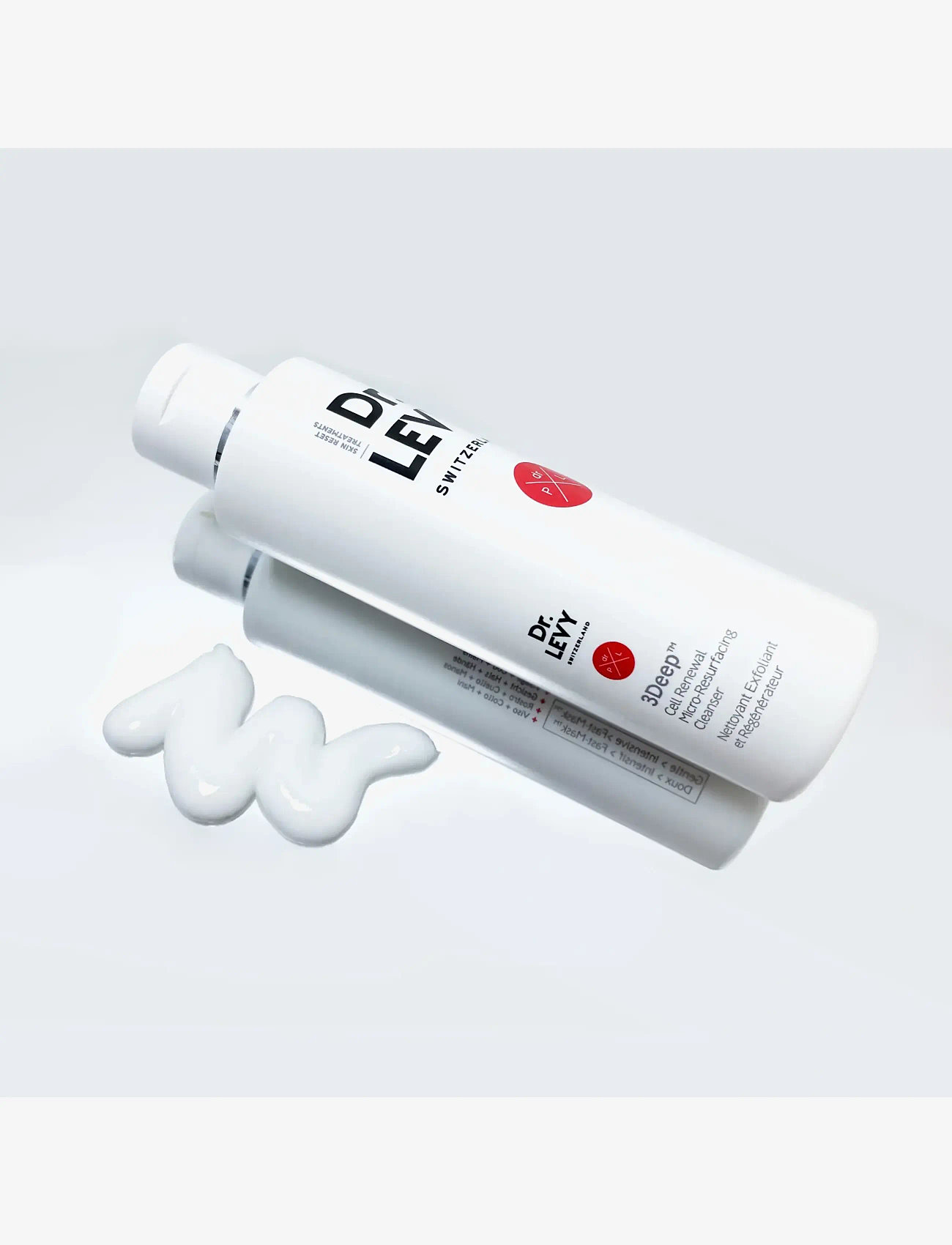 Dr. Levy - 3Deep Cell Renewal Micro-Resurfacing Cleanser - peeling - ansigte - white - 1