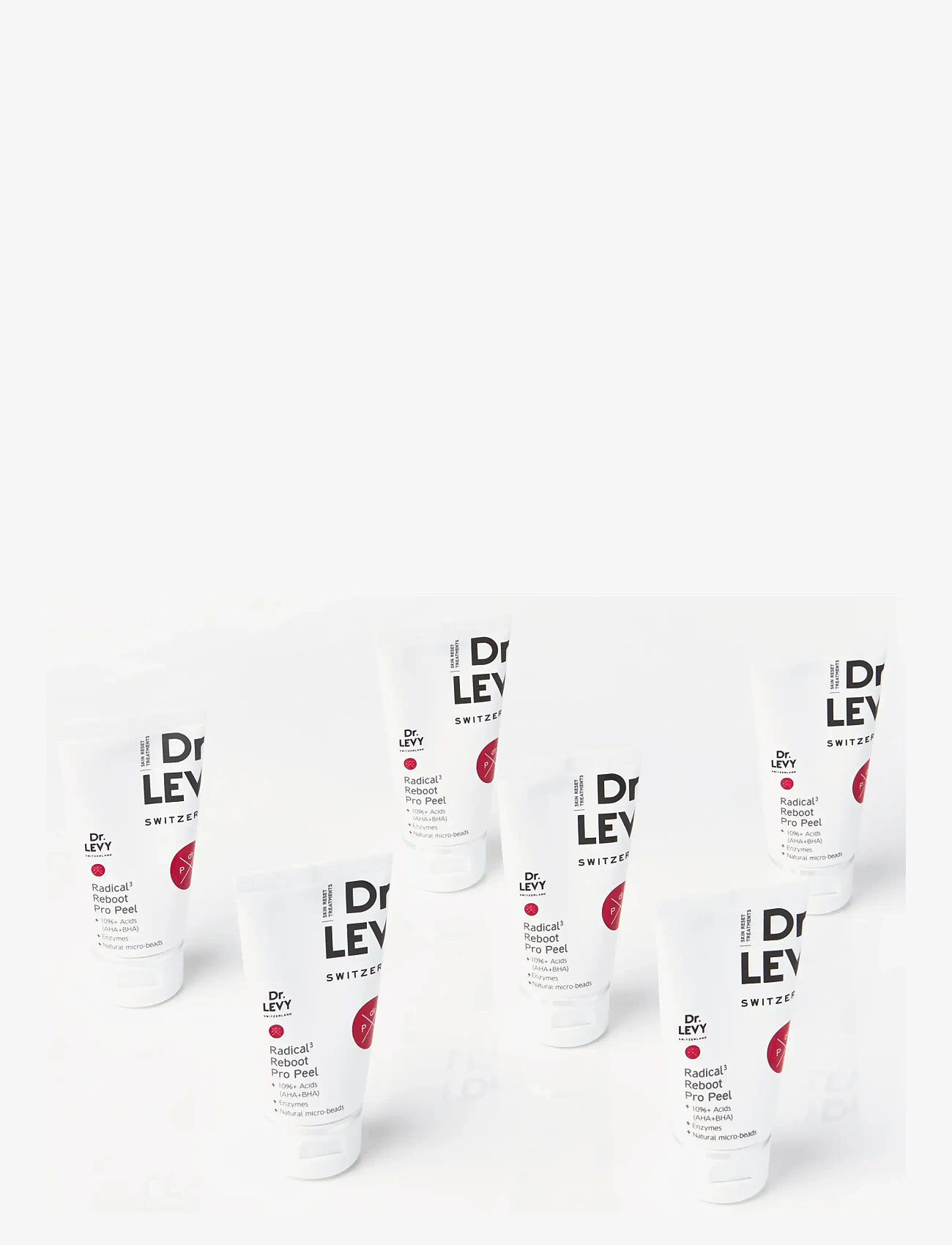 Dr. Levy - Radical3 Reboot Pro Peel - peeling - ansigte - white - 4