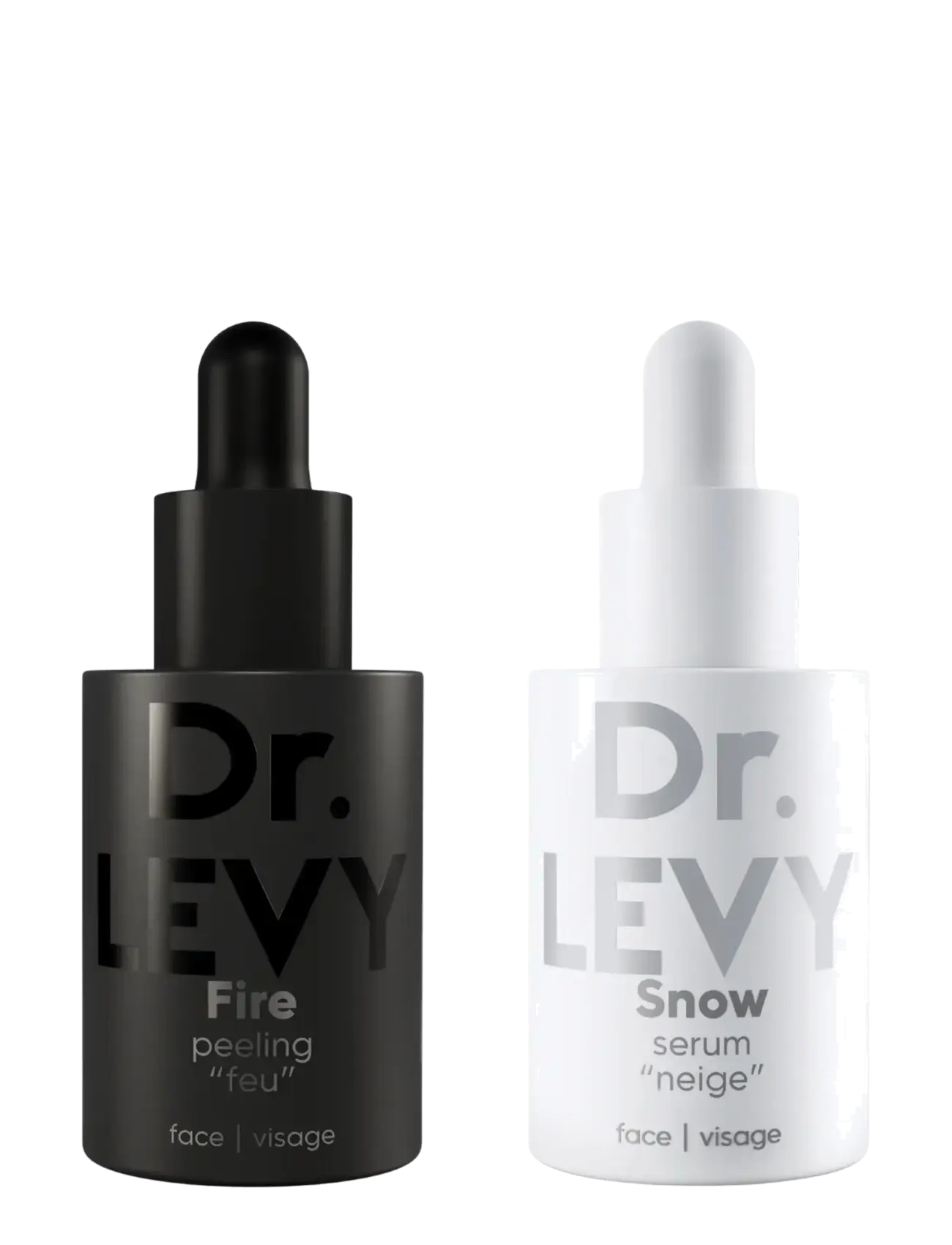 Dr. Levy Fire&Snow 20-Day Cure, Skrællekniv, Hvid, Str: 20 ML