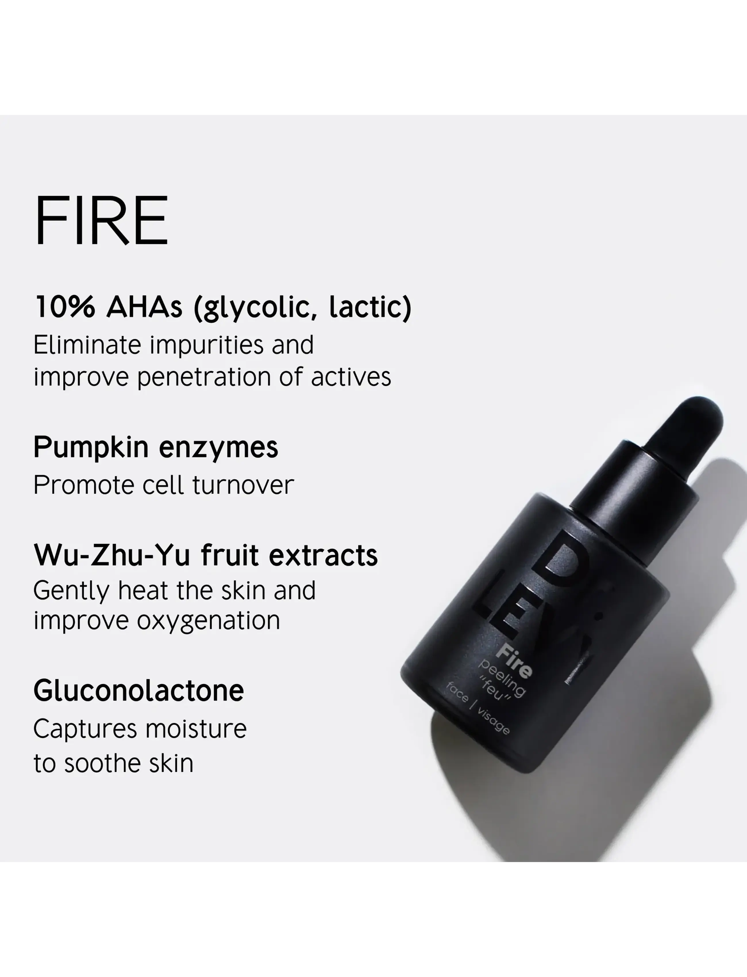 Dr. Levy - Fire&Snow 20-day cure - peeling - white - 5