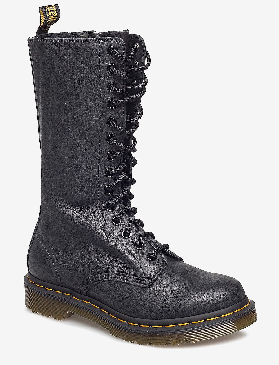 Dr. Martens - 1b99 Black Virginia - kängor - black - 0
