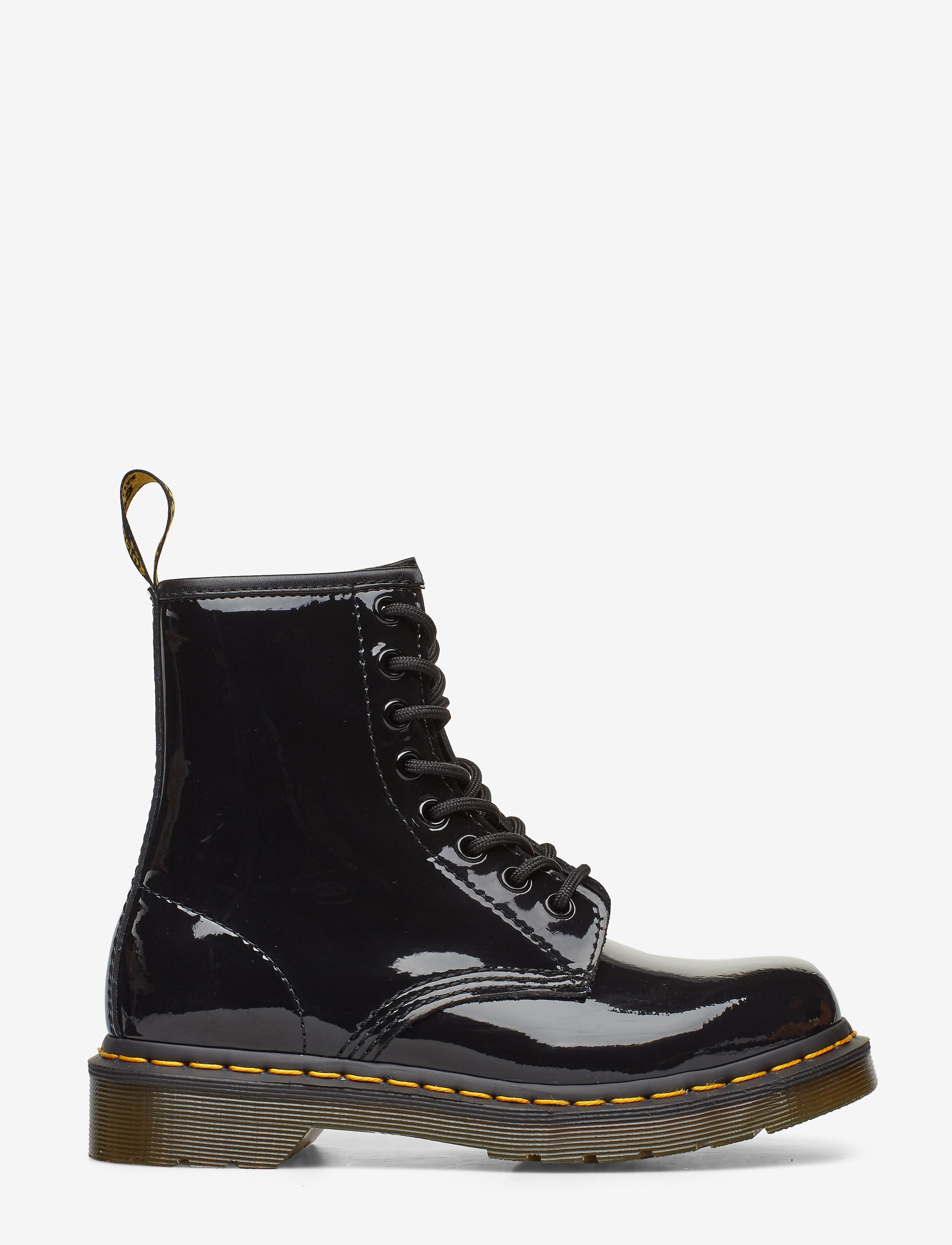 Dr. Martens - 1460 W Patent Lamper - geschnürte stiefel - black - 1