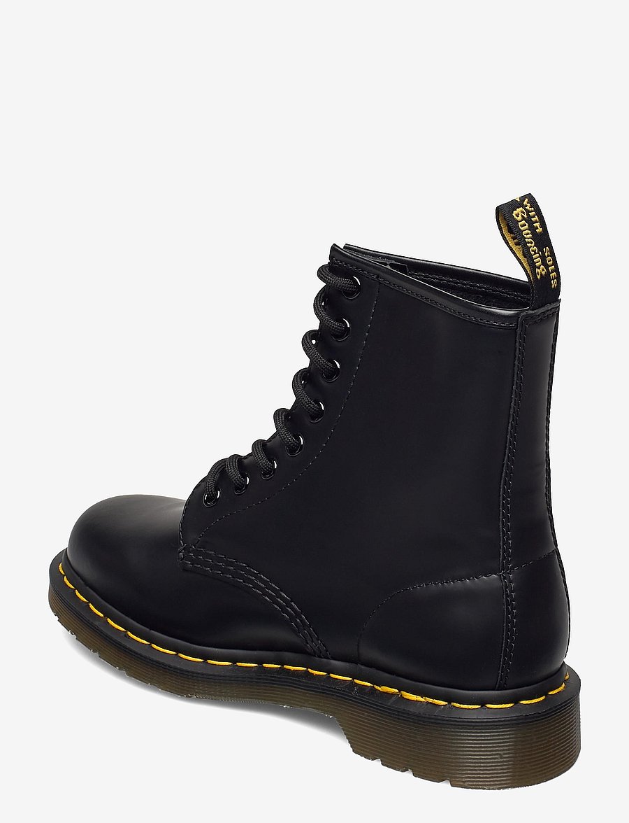 Dr. Martens - 1460 Black Smooth - flache stiefeletten - black - 2