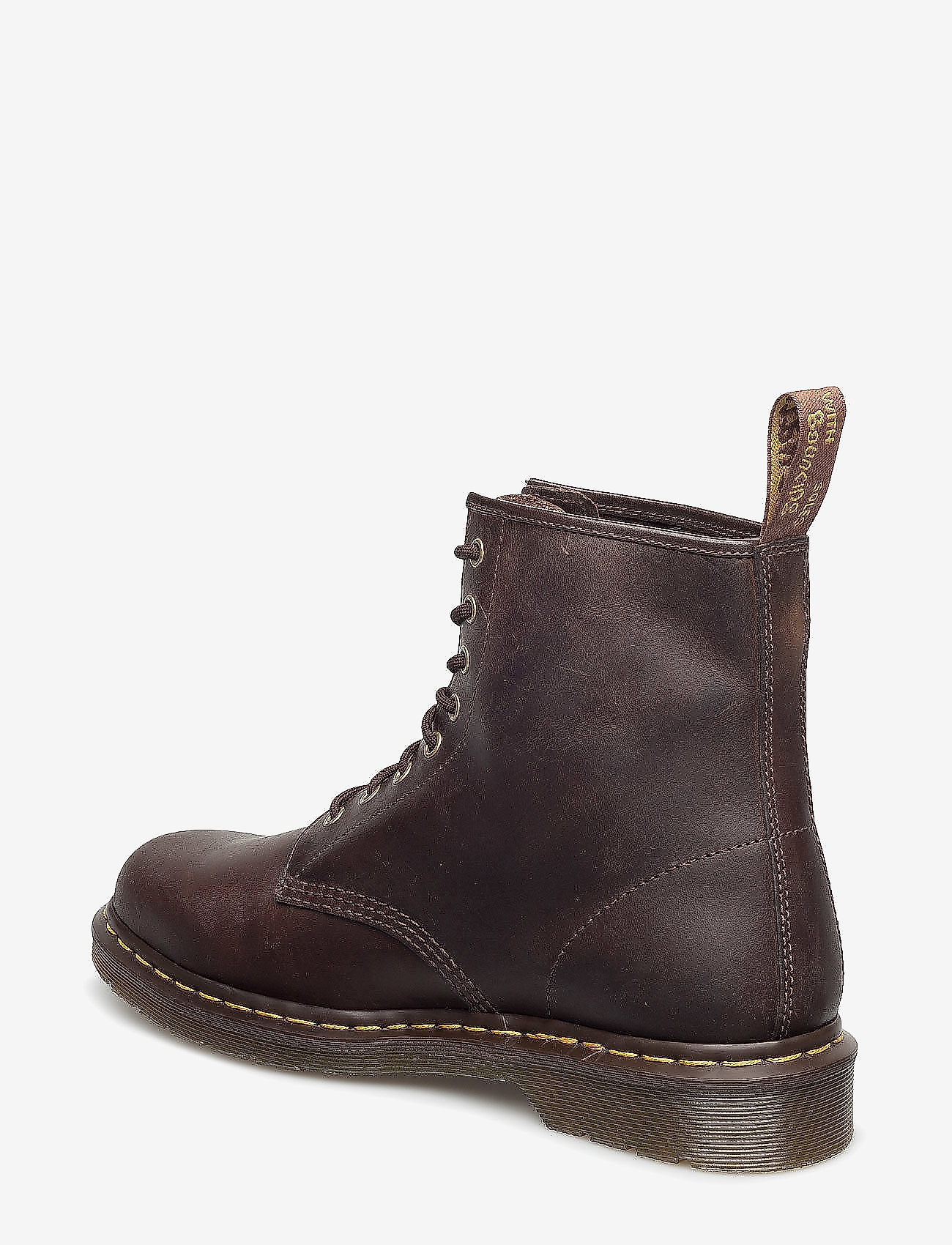 Dr. Martens - 1460 Dark Brown Crazy Horse - geschnürte stiefel - dark brown - 2