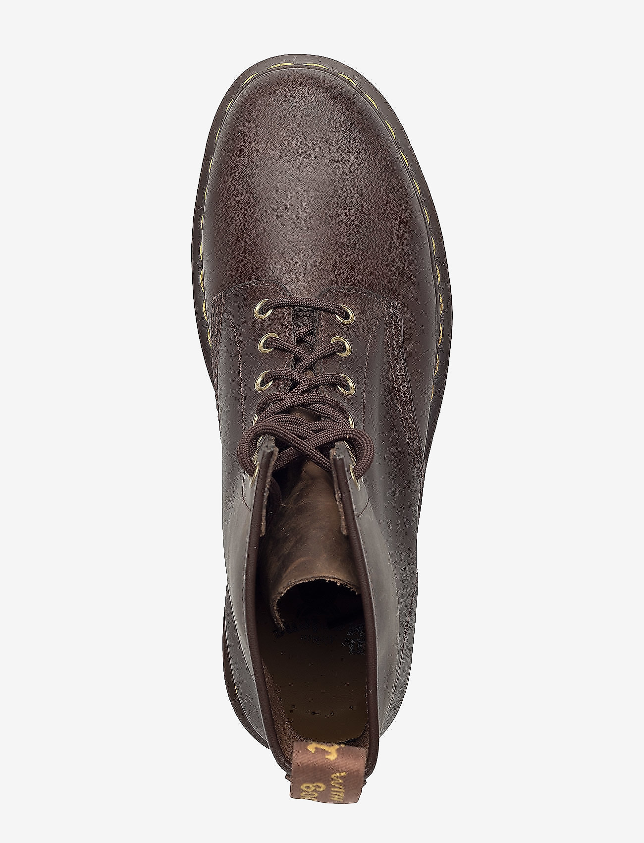 Dr. Martens - 1460 Dark Brown Crazy Horse - geschnürte stiefel - dark brown - 3