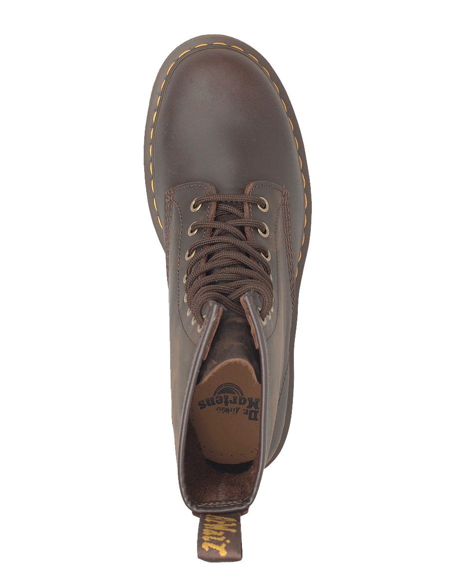 Dr. Martens - 1460 Dark Brown Crazy Horse - kängor - dark brown - 3