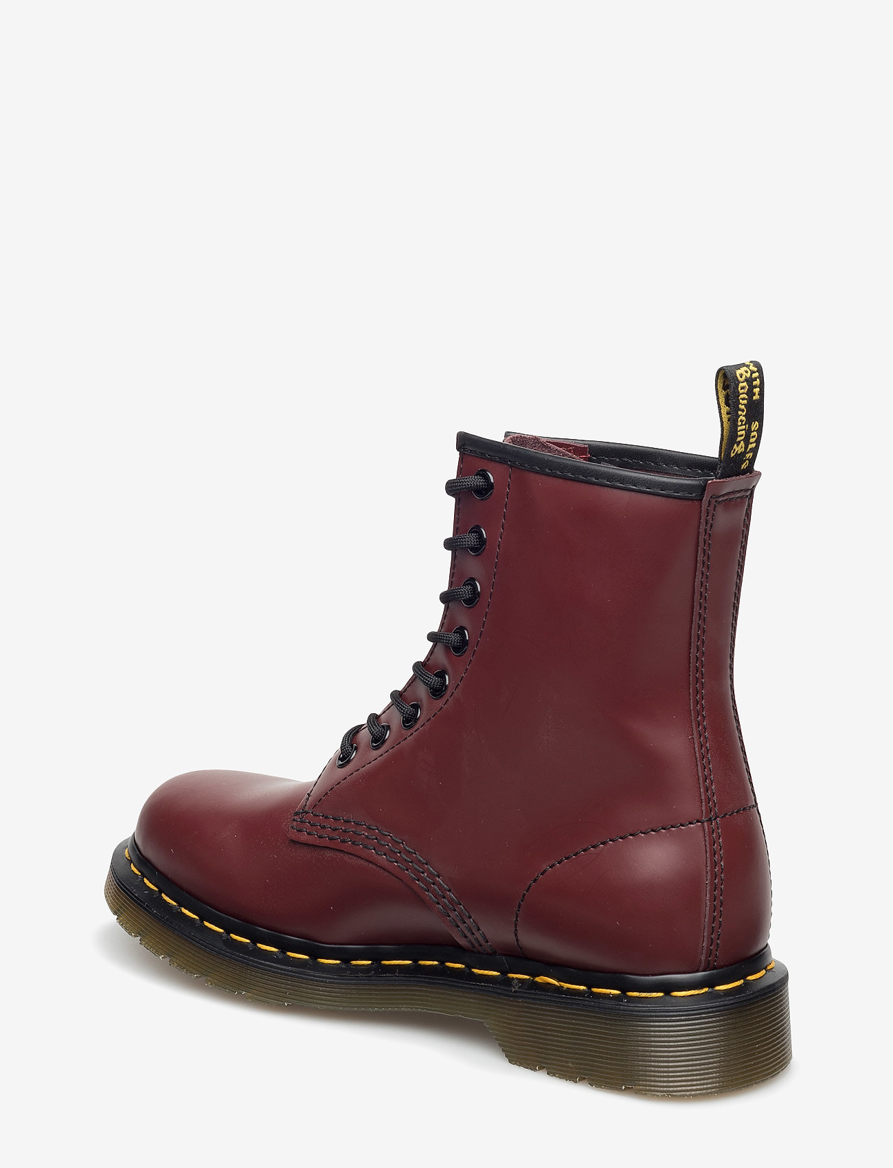 Dr. Martens - 1460 Smooth - geschnürte stiefel - cherry red - 2