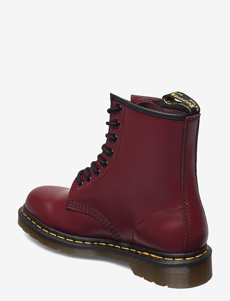 Dr. Martens - 1460 Cherry Red Smooth - laced boots - cherry red - 2