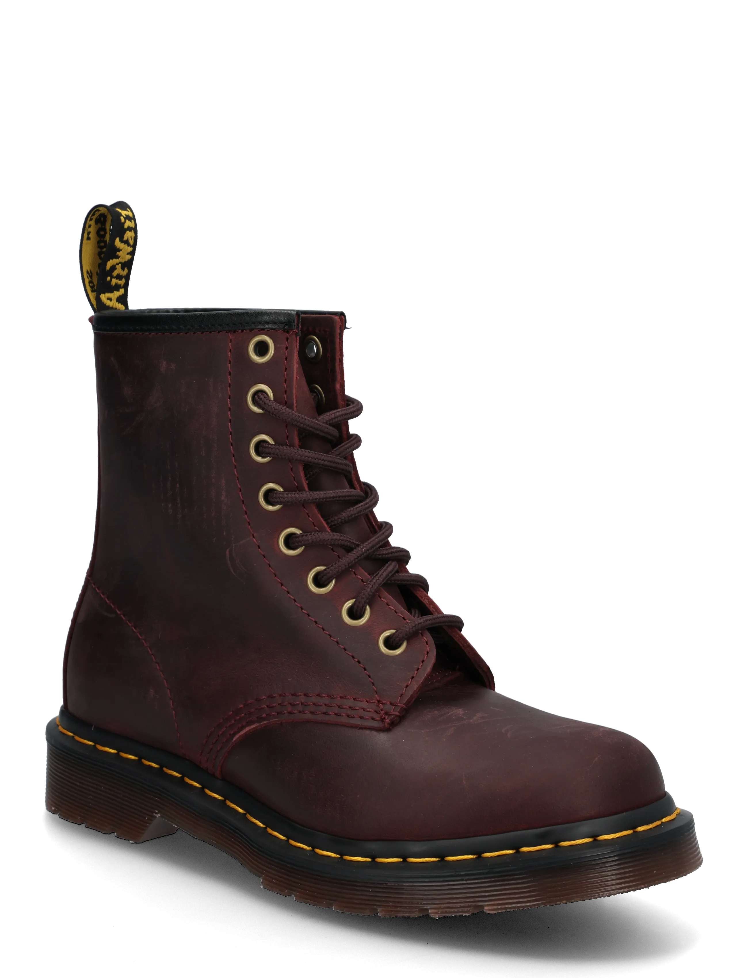 Dr. Martens 1460 Cherry Red Crazy Horse - Paeltega saapad - CHERRY RED / burgundy