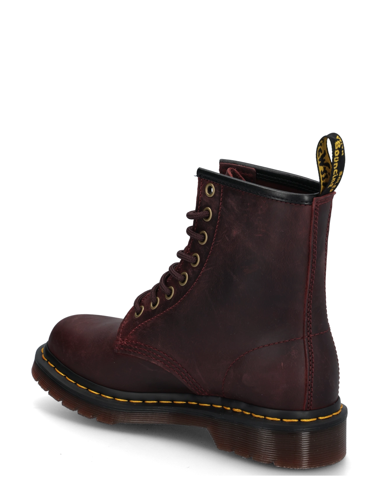 Dr. Martens - 1460 Cherry Red Crazy Horse - laced boots - cherry red - 1