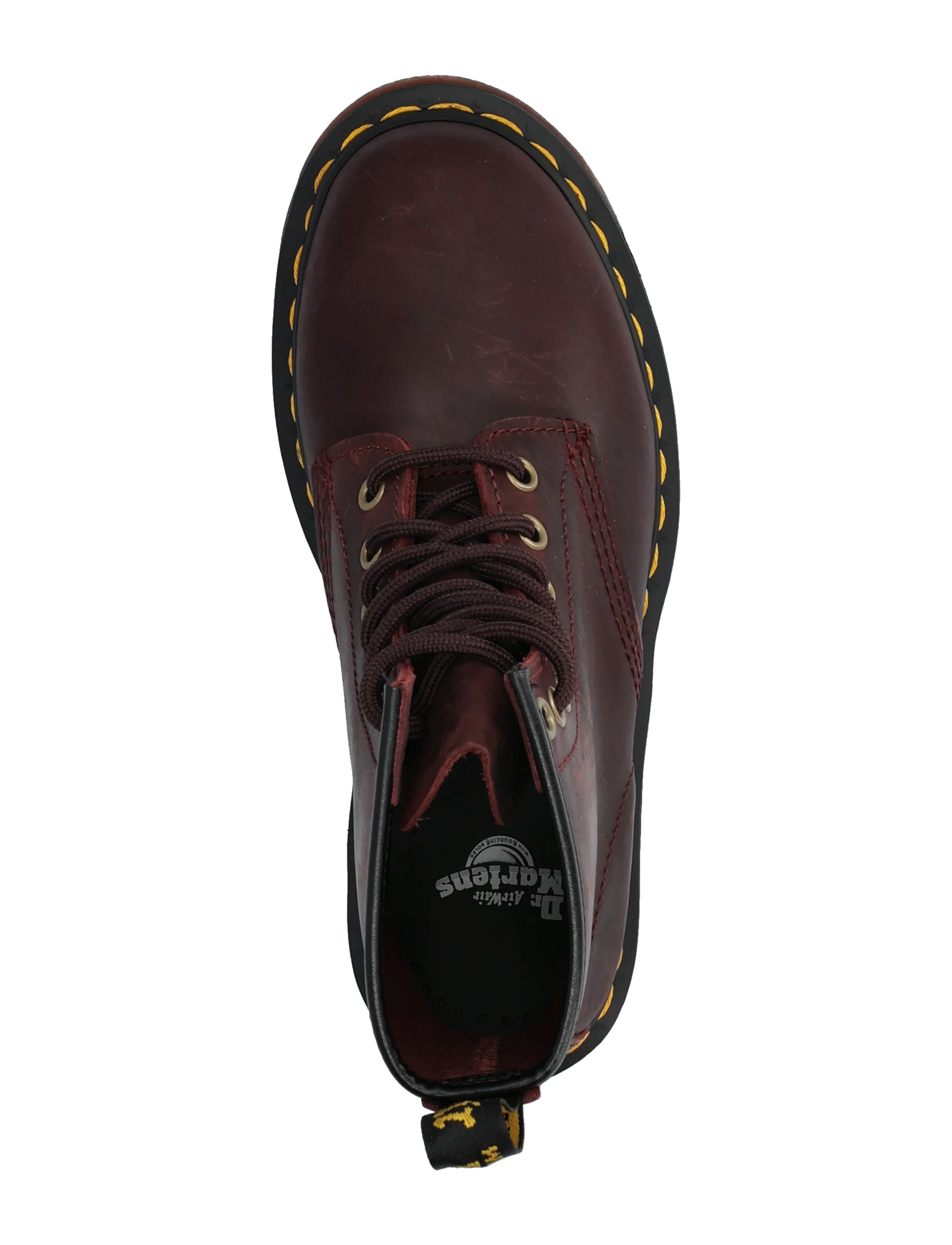 Dr. Martens - 1460 Cherry Red Crazy Horse - bottes lacées - cherry red - 3