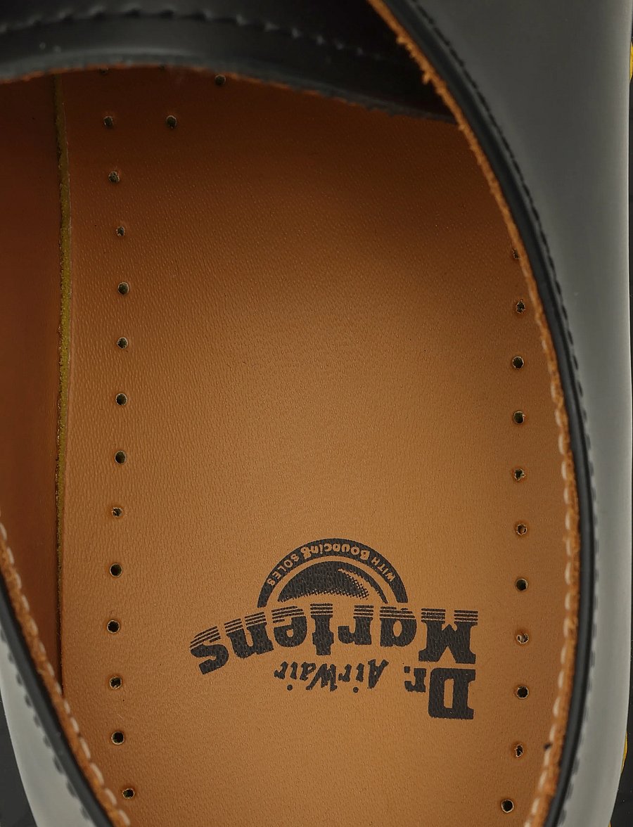 Dr. Martens - 1461 Black Smooth - derby sko - black - 2