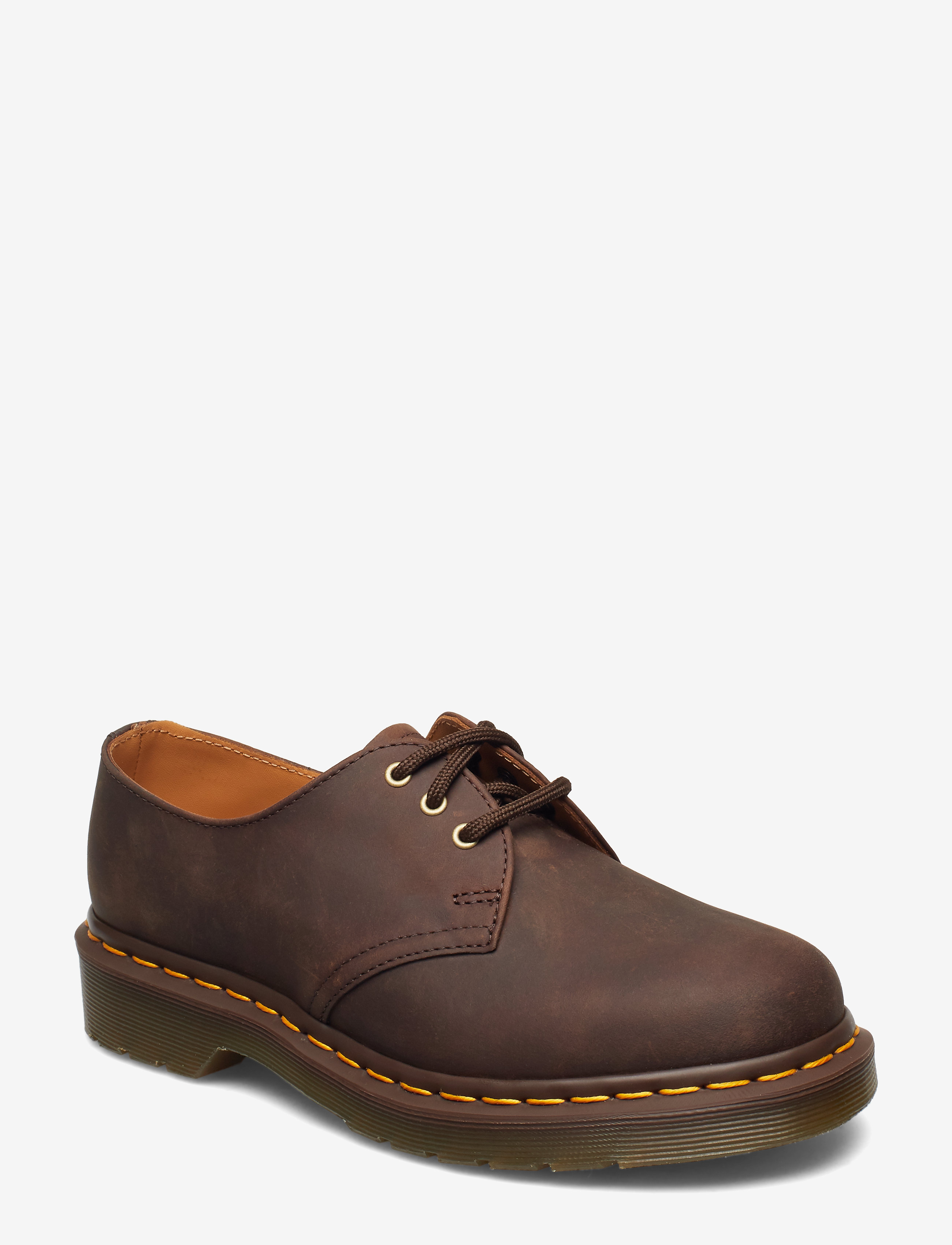 Dr. Martens 1461 Dark Brown Crazy Horse, Mænd, Snøresko, Brun, Str: 44