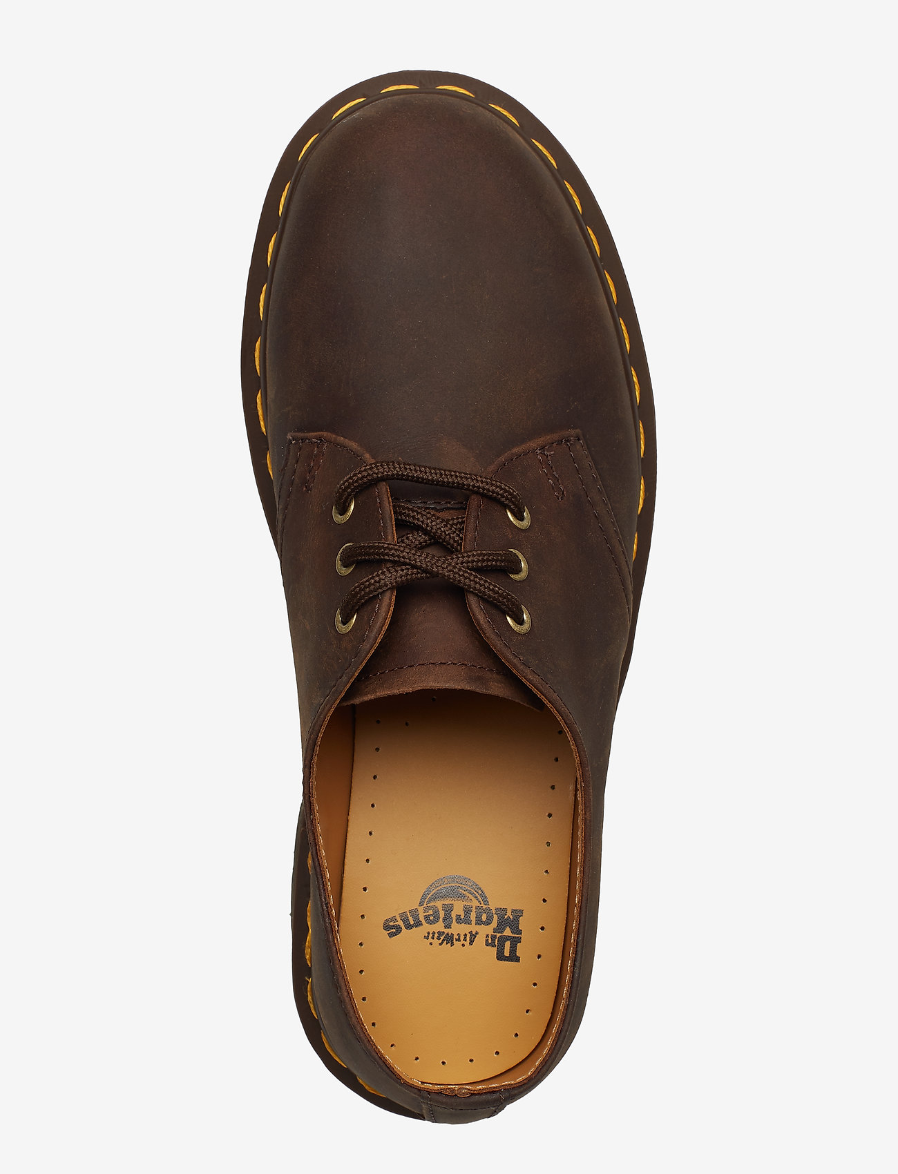 Dr. Martens - 1461 Dark Brown Crazy Horse - derby-schuhe - dark brown - 3