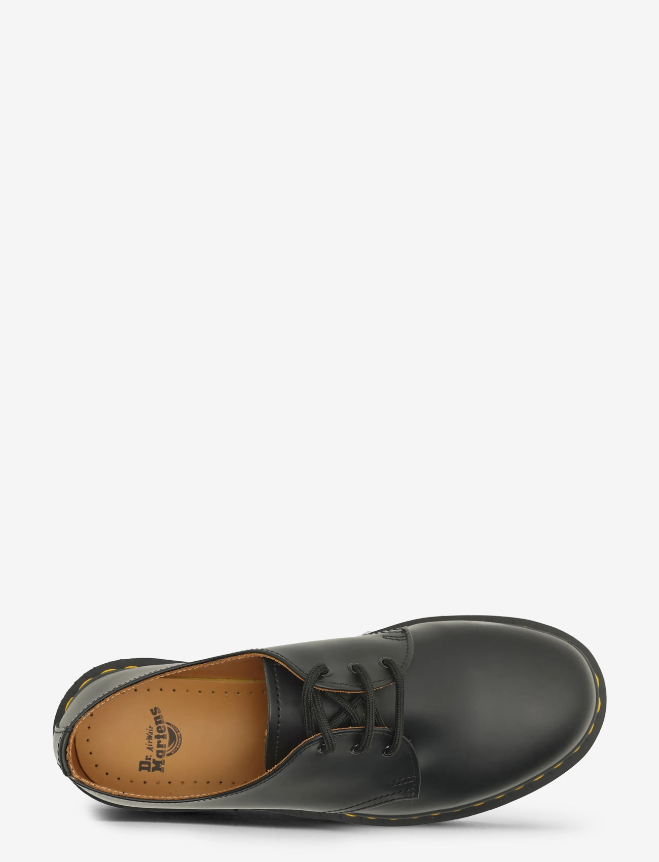 Dr. Martens - 1461 Black Smooth - derby kingad - black - 4