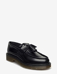 Dr. Martens - Adrian Black Polished Smooth - chaussures plates - black - 0