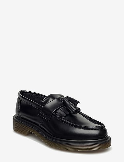 Adrian Black Polished Smooth - Loafers