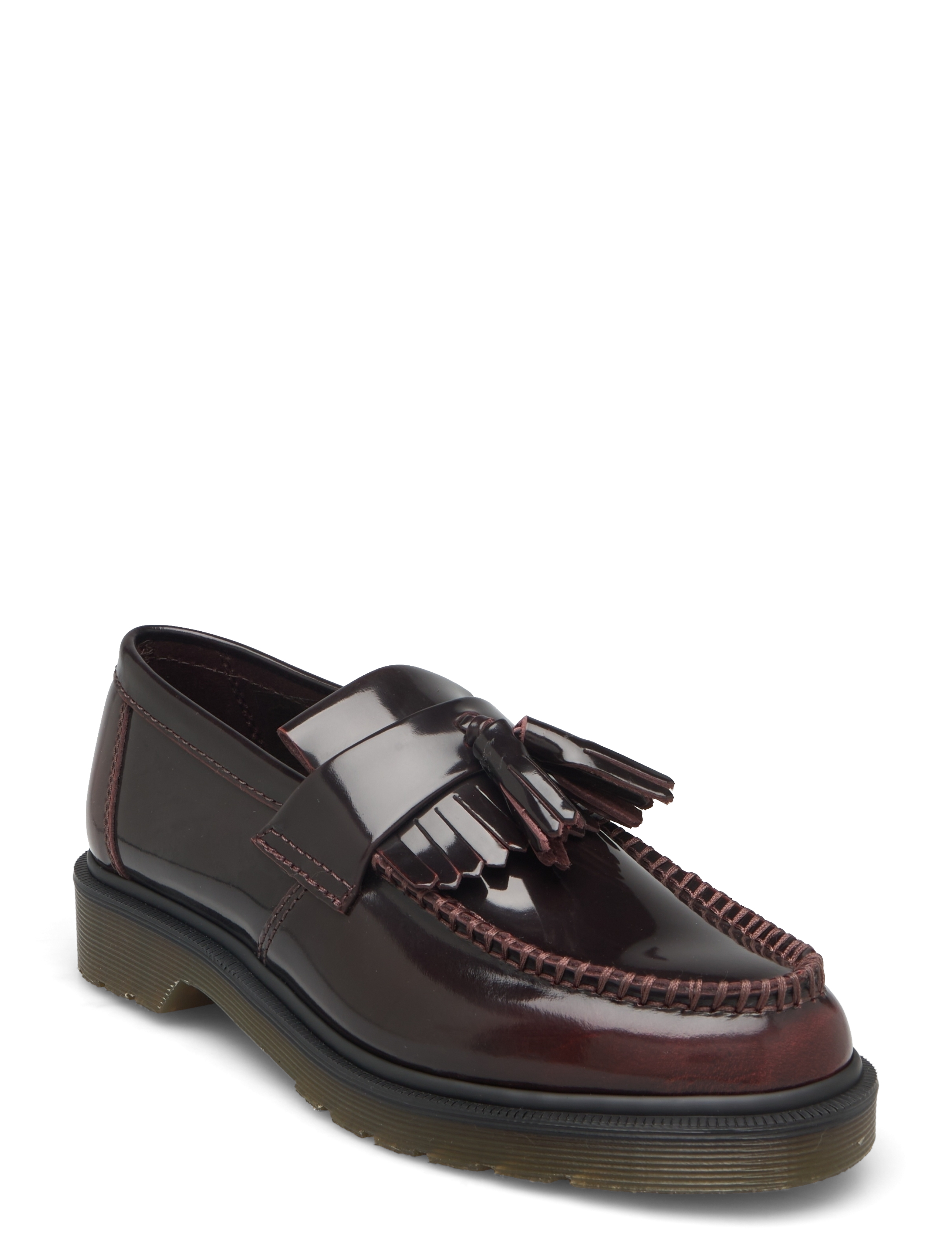 Dr. Martens Adrian Cherry Red Arcadia, 46, Red, Flade Sko > Loafers, Dame
