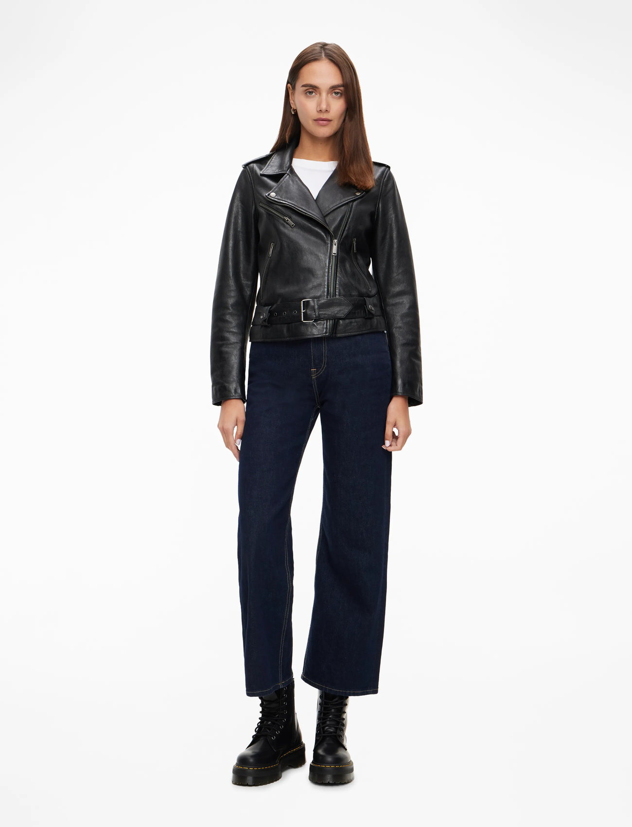 Dr. Martens - Jadon Black Polished Smooth - snørestøvler - black - 2