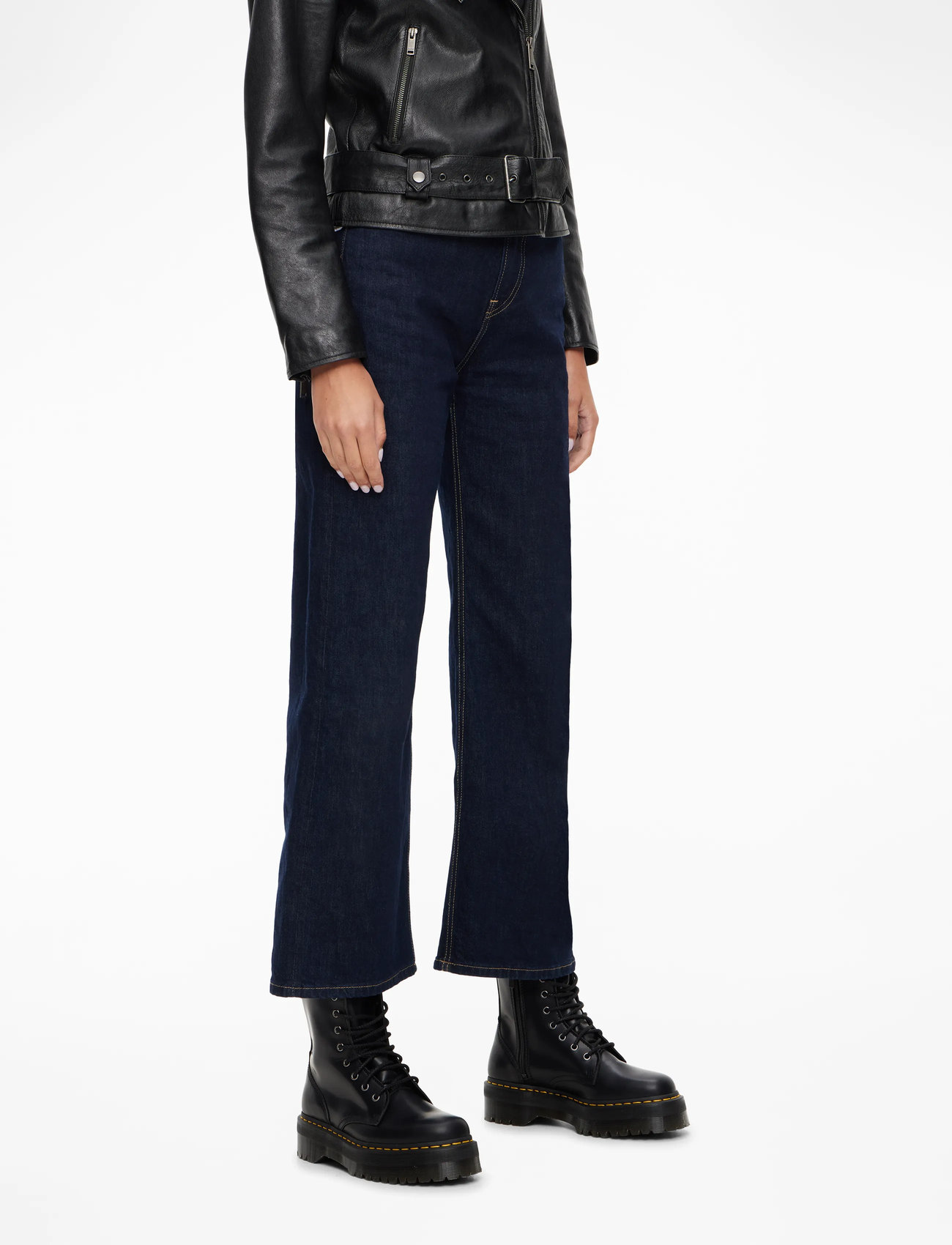 Dr. Martens - Jadon Black Polished Smooth - snørestøvler - black - 3