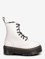Dr. Martens - Jadon White Polished Smooth - flat ankle boots - white - 1