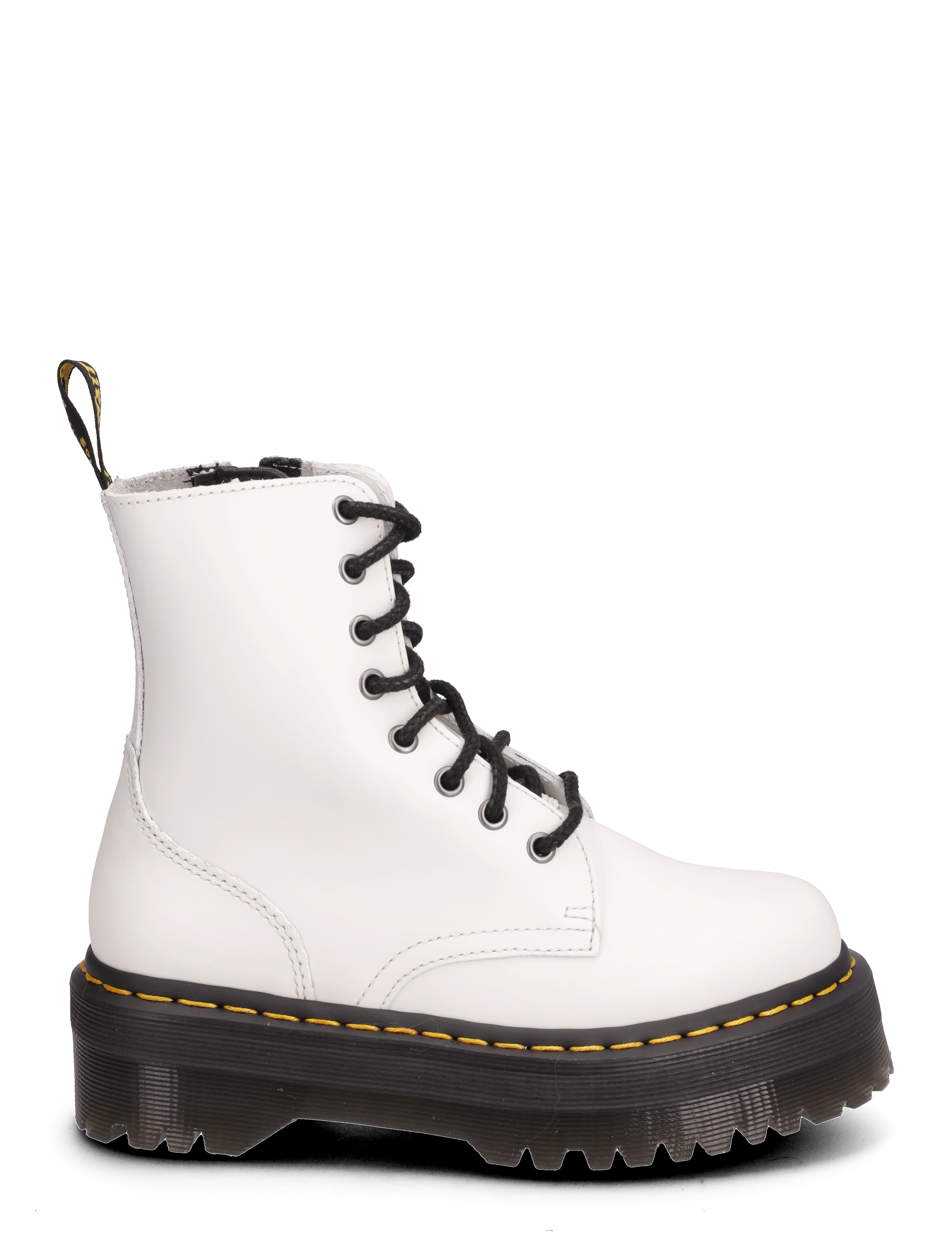 Dr. Martens - Jadon White Polished Smooth - white - 1