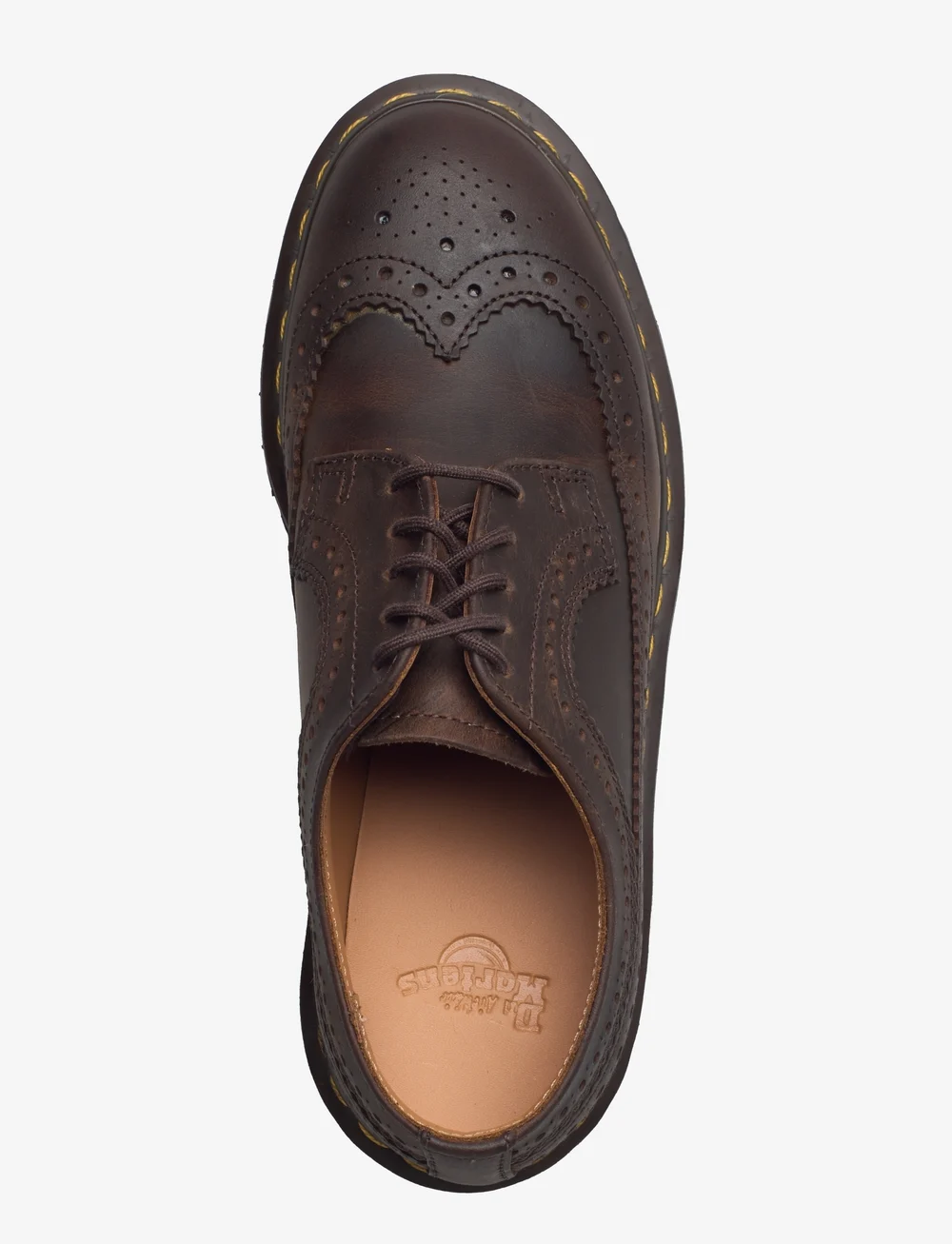 Dr. Martens 3989 Brown Rugged Crazy Horse Brogues Boozt