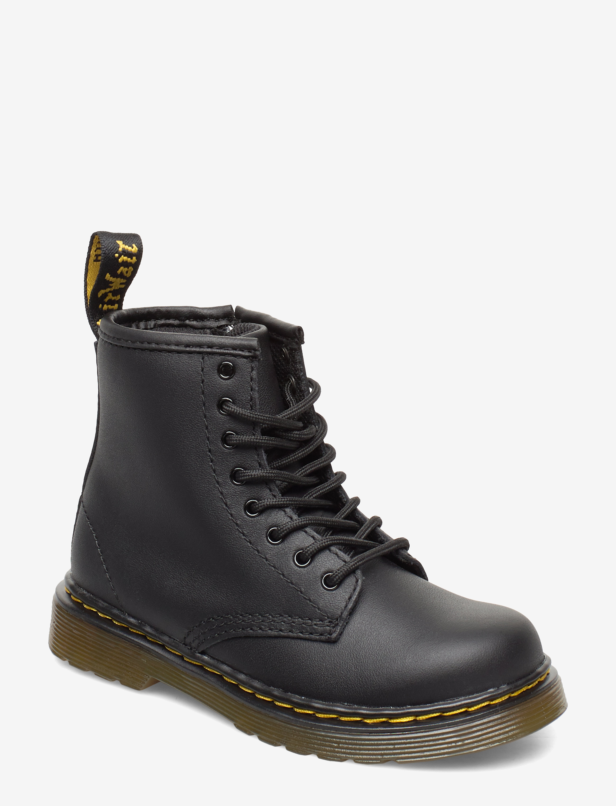 Dr. Martens 1460 T Black Softy T, Børn, Snørestøvler, Sort, Str: 27