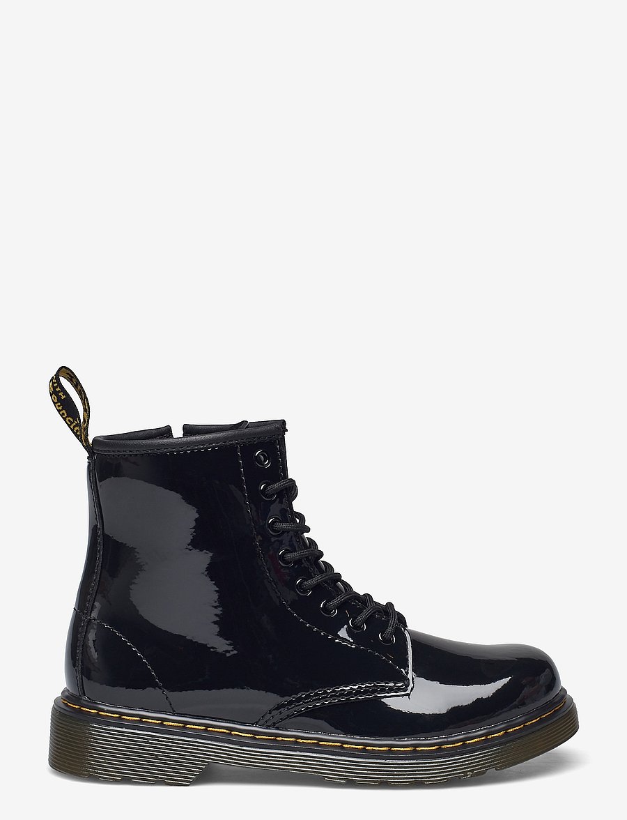Dr. Martens - 1460 J Black Patent Lamper - boots - black - 1